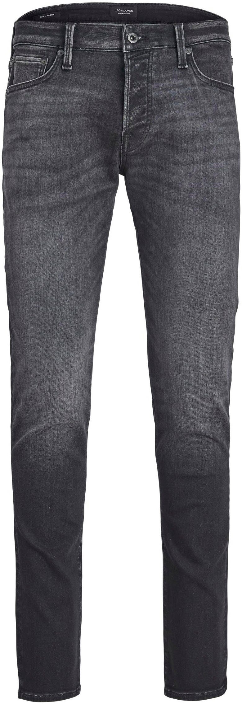 Jack & Jones Slim-fit-Jeans JJIGLENN JJICON GE 842 NOOS Black Denim