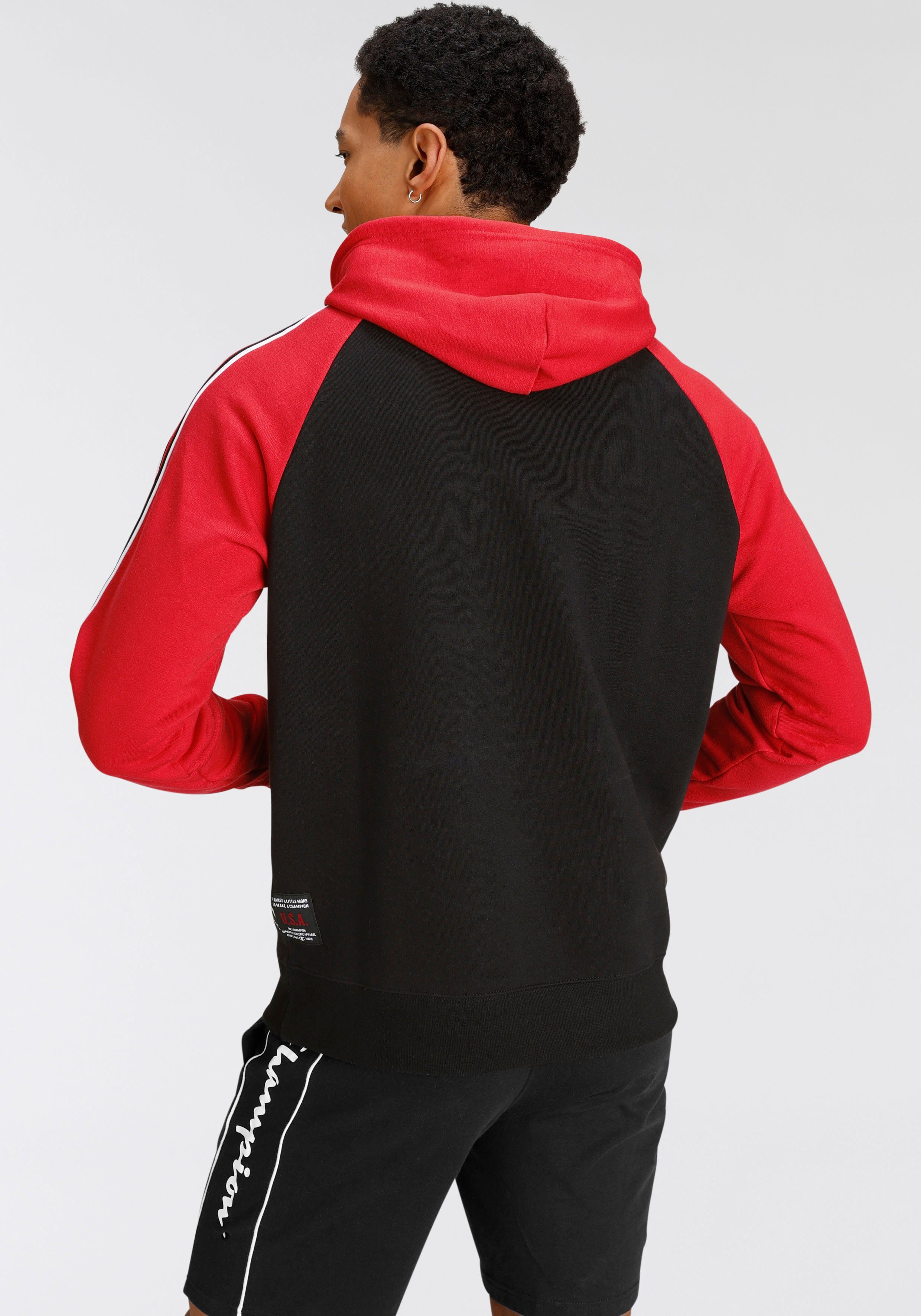 Hooded schwarz Sweatshirt Kapuzensweatshirt Champion