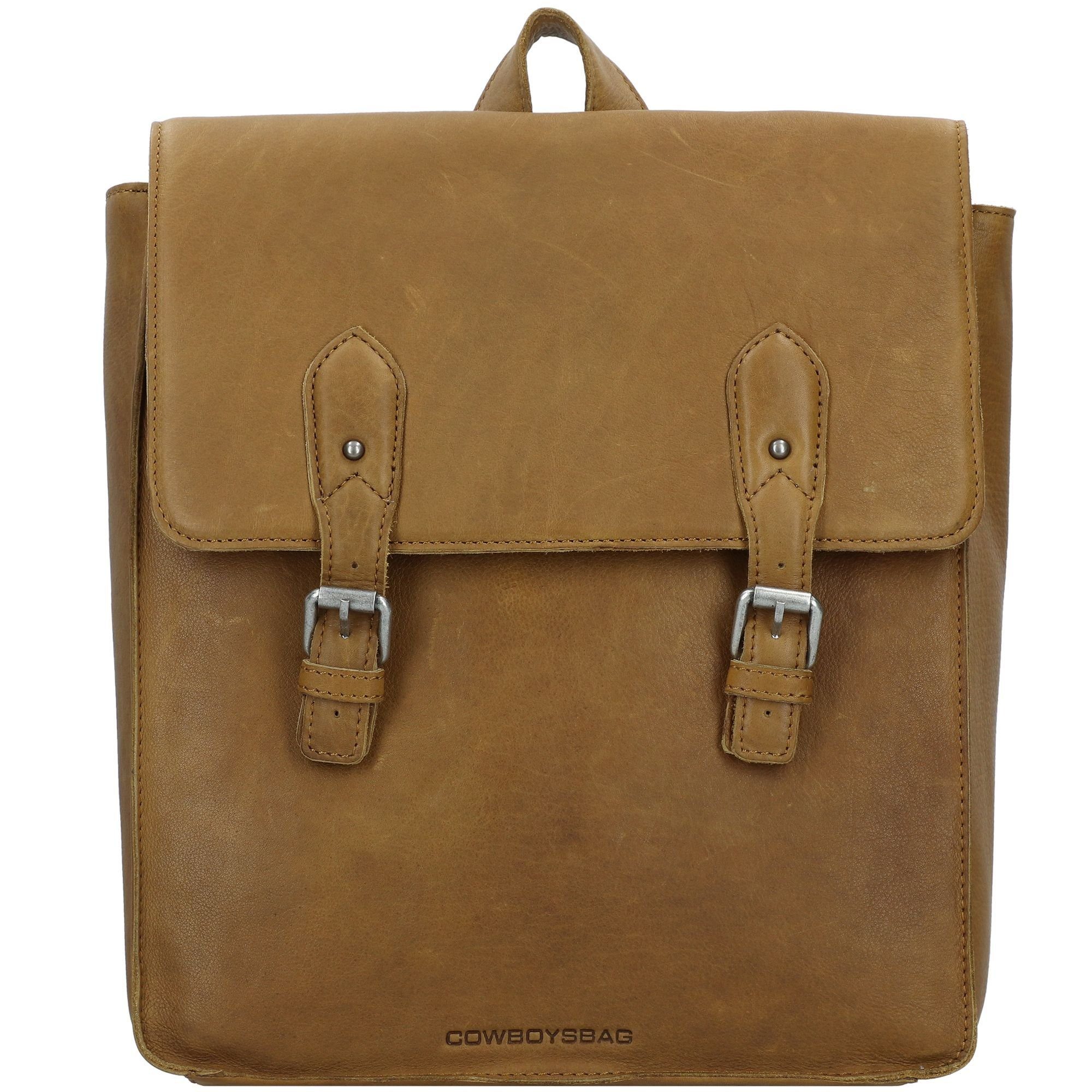 Mimizan, olive Leder Daypack Cowboysbag