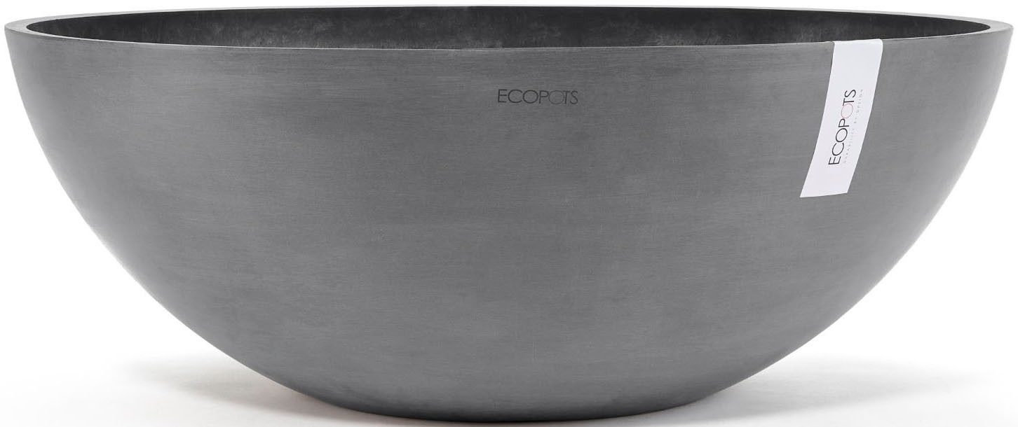 ECOPOTS Blumentopf VIENNA Grey, BxTxH: 70x70x25,5 cm