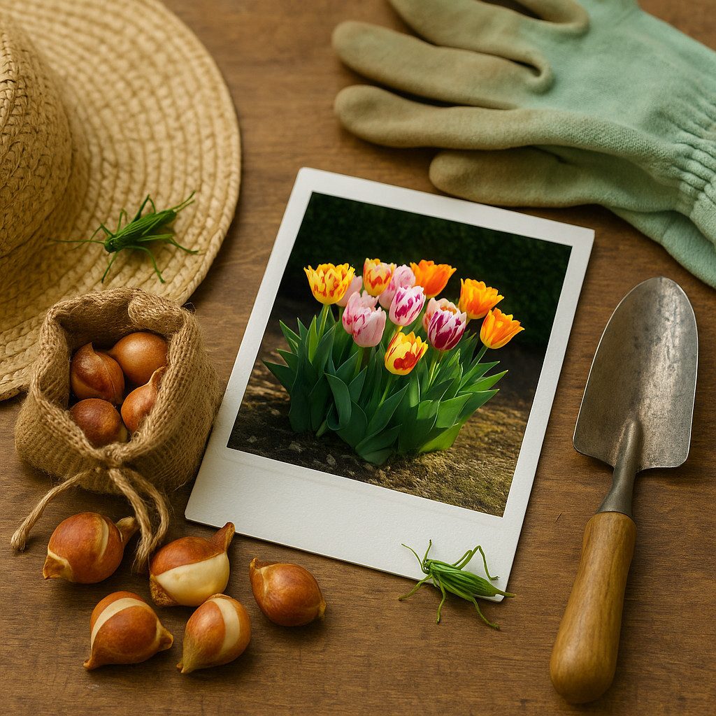 Exotenherz Blumenzwiebeln Exotenherz Blumenzwiebeln Tulpen Tulipa Flaming Beauty Mix 15 Stück, (15-St)