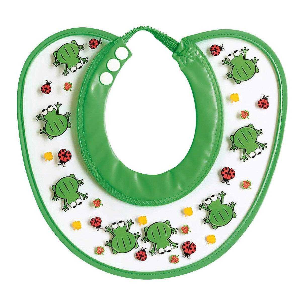 BABYMOOV Duschhaube Shampoo-Schutzschild Frosch – Badekappe für Kinder, größenverstellbar (1 St)