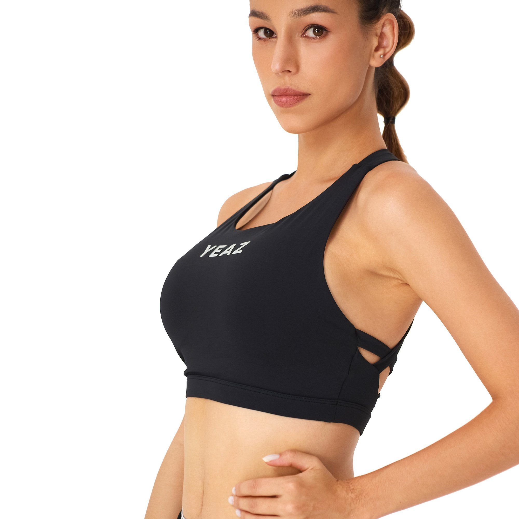 YEAZ Yogatop MYTH Top (1-tlg) Luxuriöse Materialien & ein sportlicher extravaganter Style
