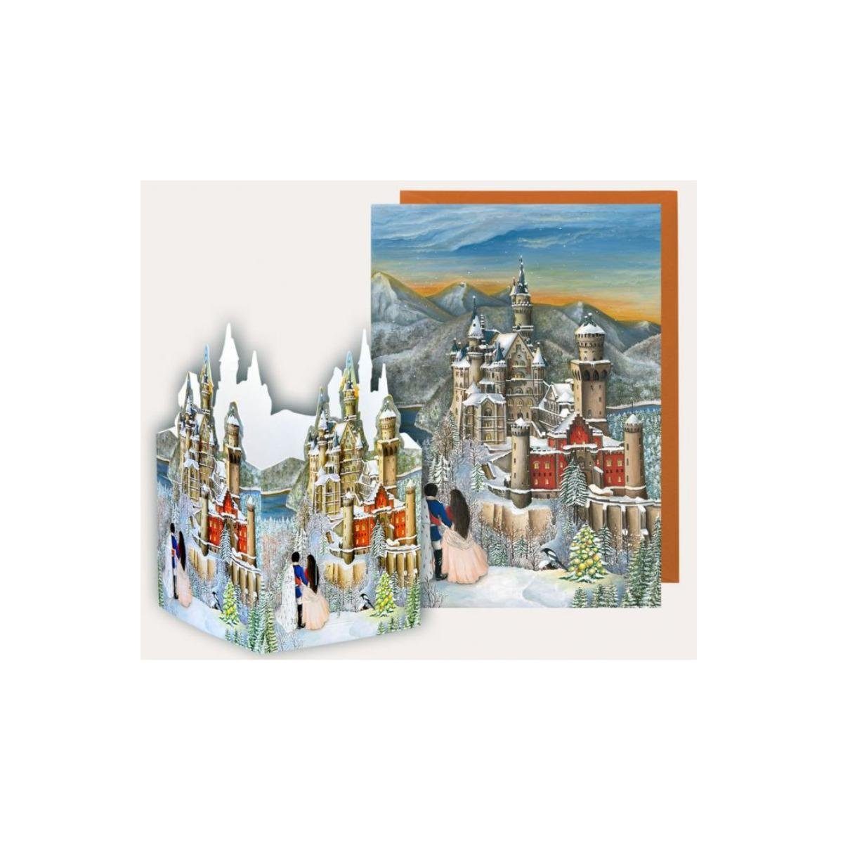 Olewinski Adventskalender 2817 Tochter "Neuschwanstein" Tischadventskalender & -