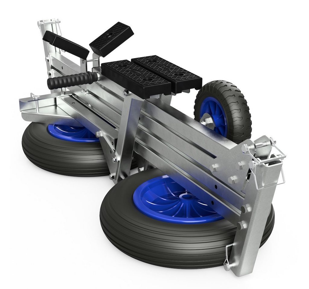 Thumbnail - SUPROD Transportwagen Faltbarer Bootswagen Slipwagen Handtrailer PU, Ø 350 mm