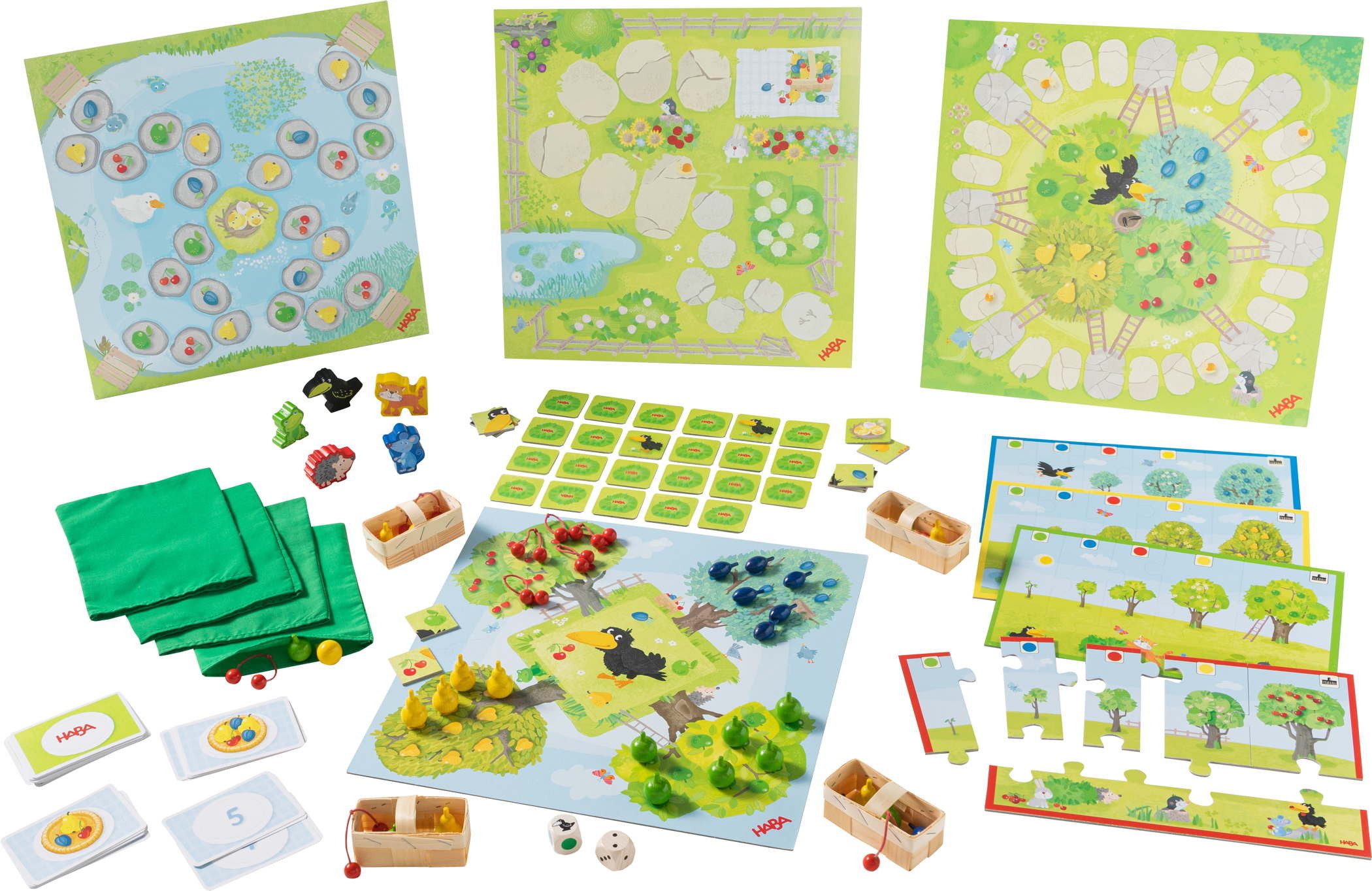 Haba Spiel Spielsammlung Meine große Obstgarten Spielesammlung 1302282001