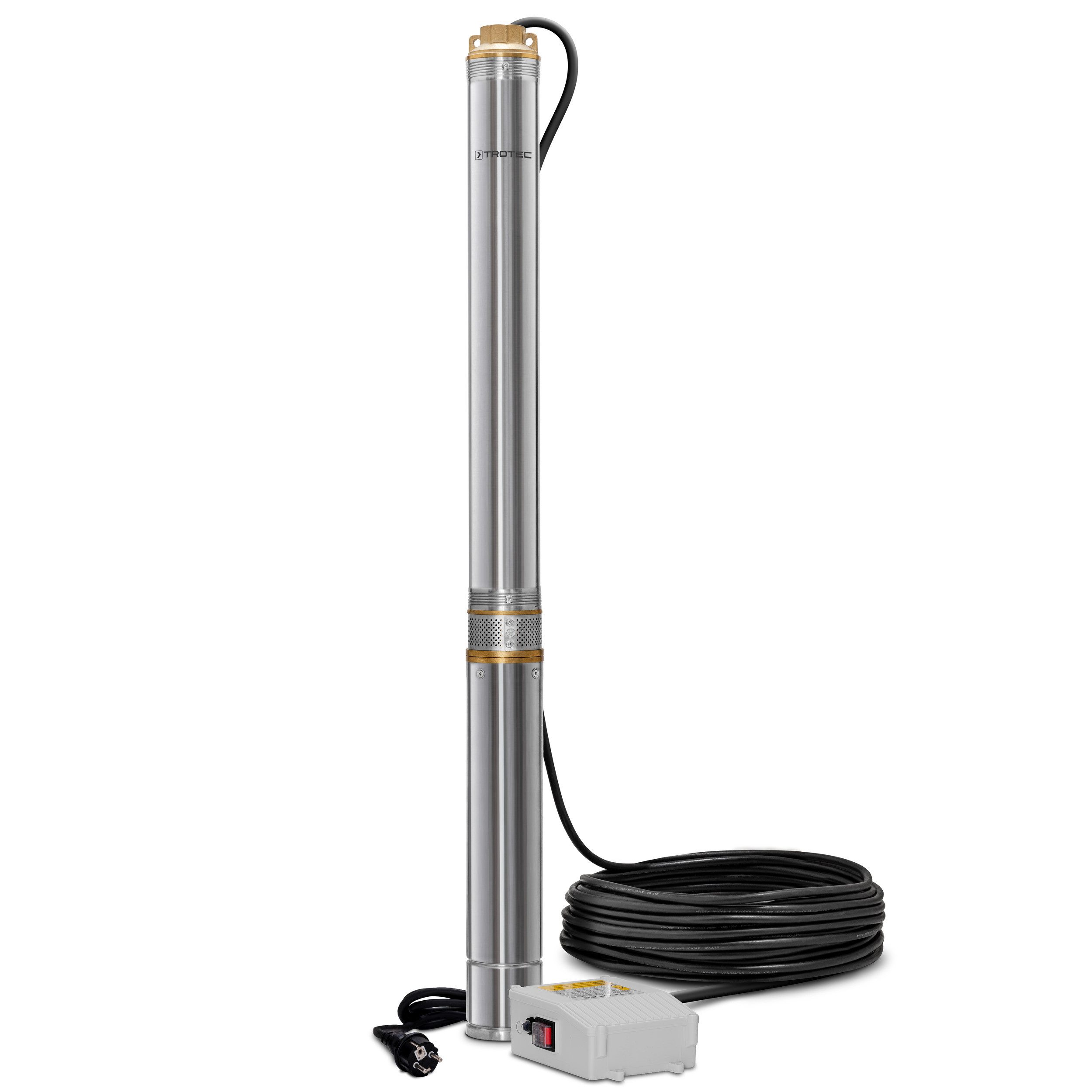 TROTEC Tiefbrunnenpumpe PT-Pumpe TDP 7501 E Tiefbrunnenpumpe