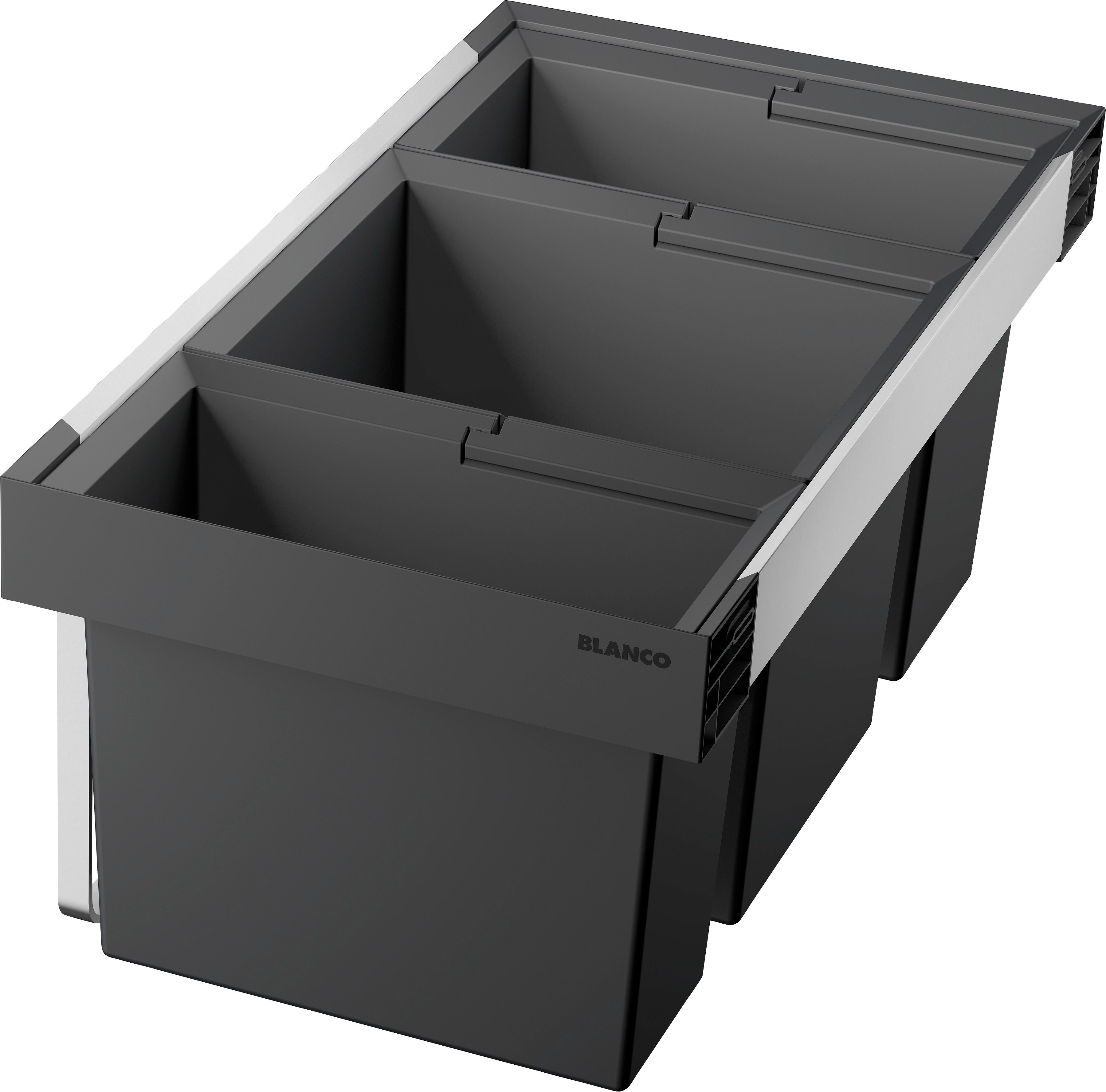 Blanco Mülltrennsystem Flexon II 80/3, Kunststoff, Stahlblech, 800 mm Untermass