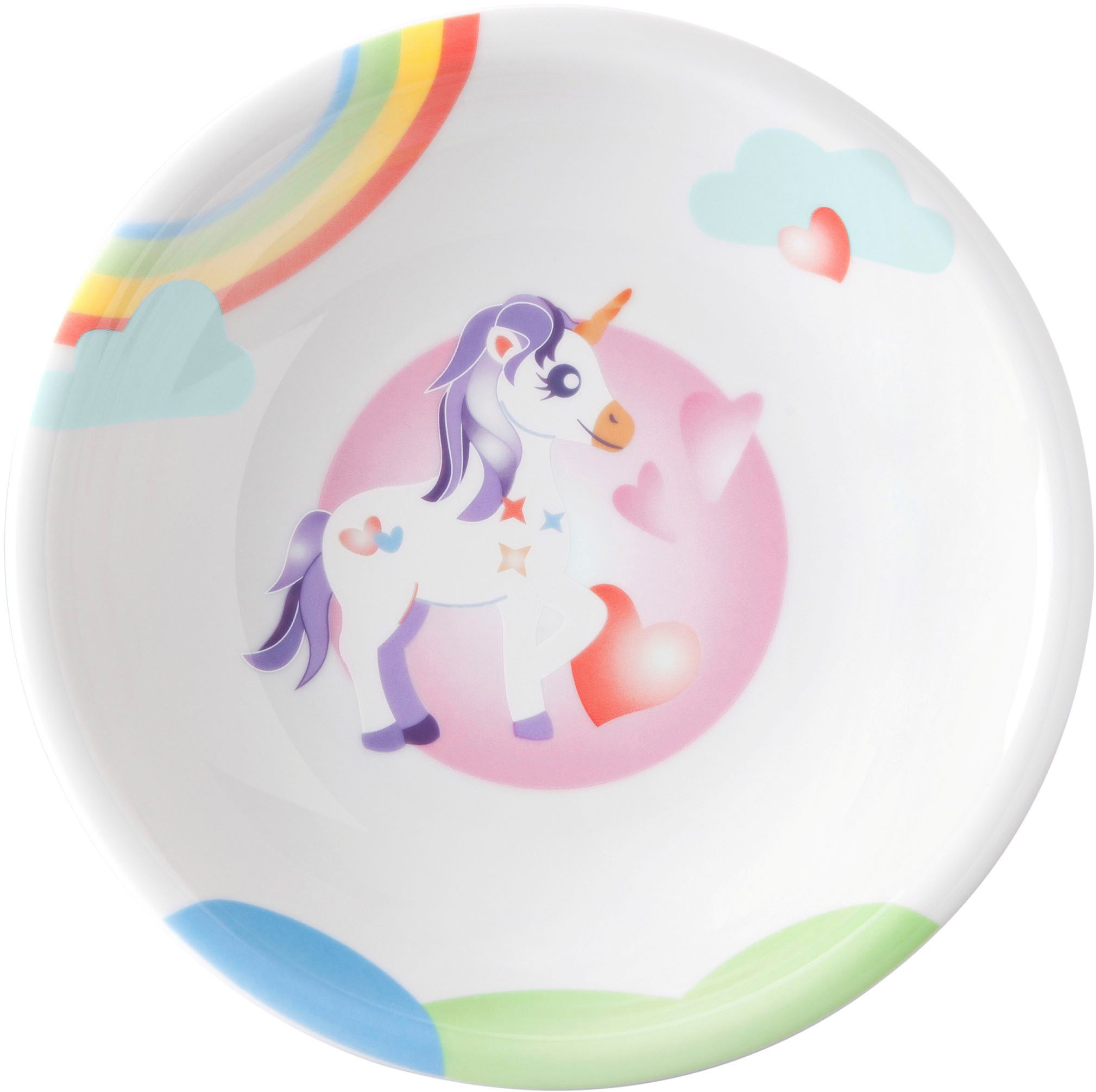 Seltmann Weiden Suppenteller Compact - Mein kleines Einhorn, (1 St), rund 20 cm