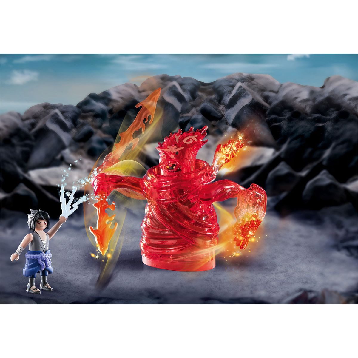 Playmobil® Spielfigur PLAYMOBIL® 70666 - Naruto Shippuden - Sasuke vs. Itachi – Bild 4 von 5
