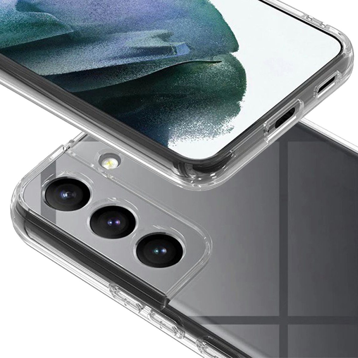 MSM Handyhülle Hülle für Samsung Galaxy S22 / Plus / Ultra 5G Silikon Schutz Case