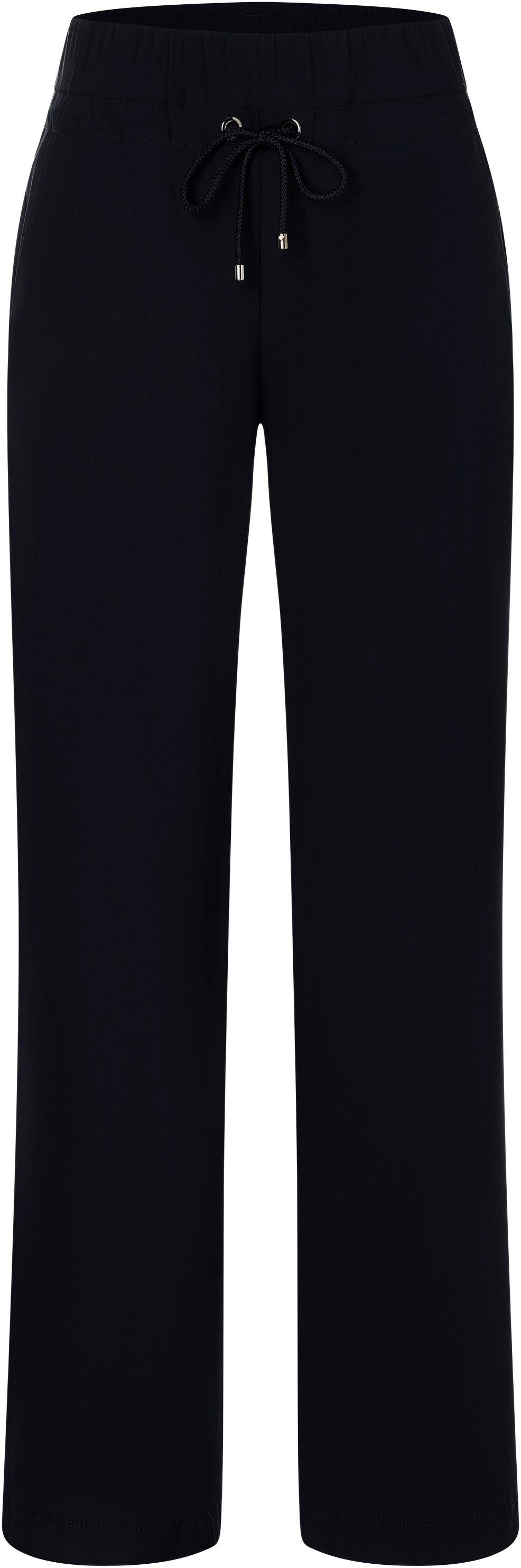 MAC Stoffhose EASY WIDELEG sehr elastische Qualität, angenehmer Griff und hoher Tragekomfort