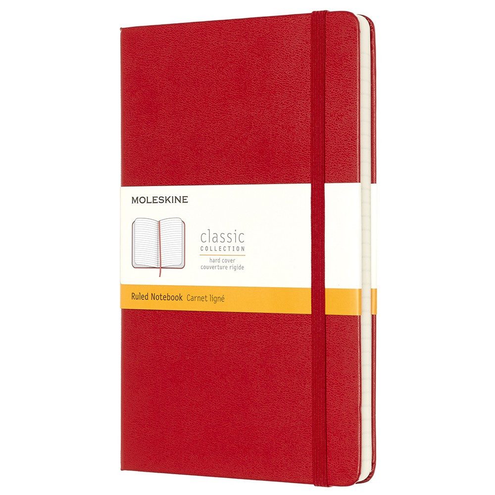 MOLESKINE Notizbuch farbig Hardcover Large A5 Liniert