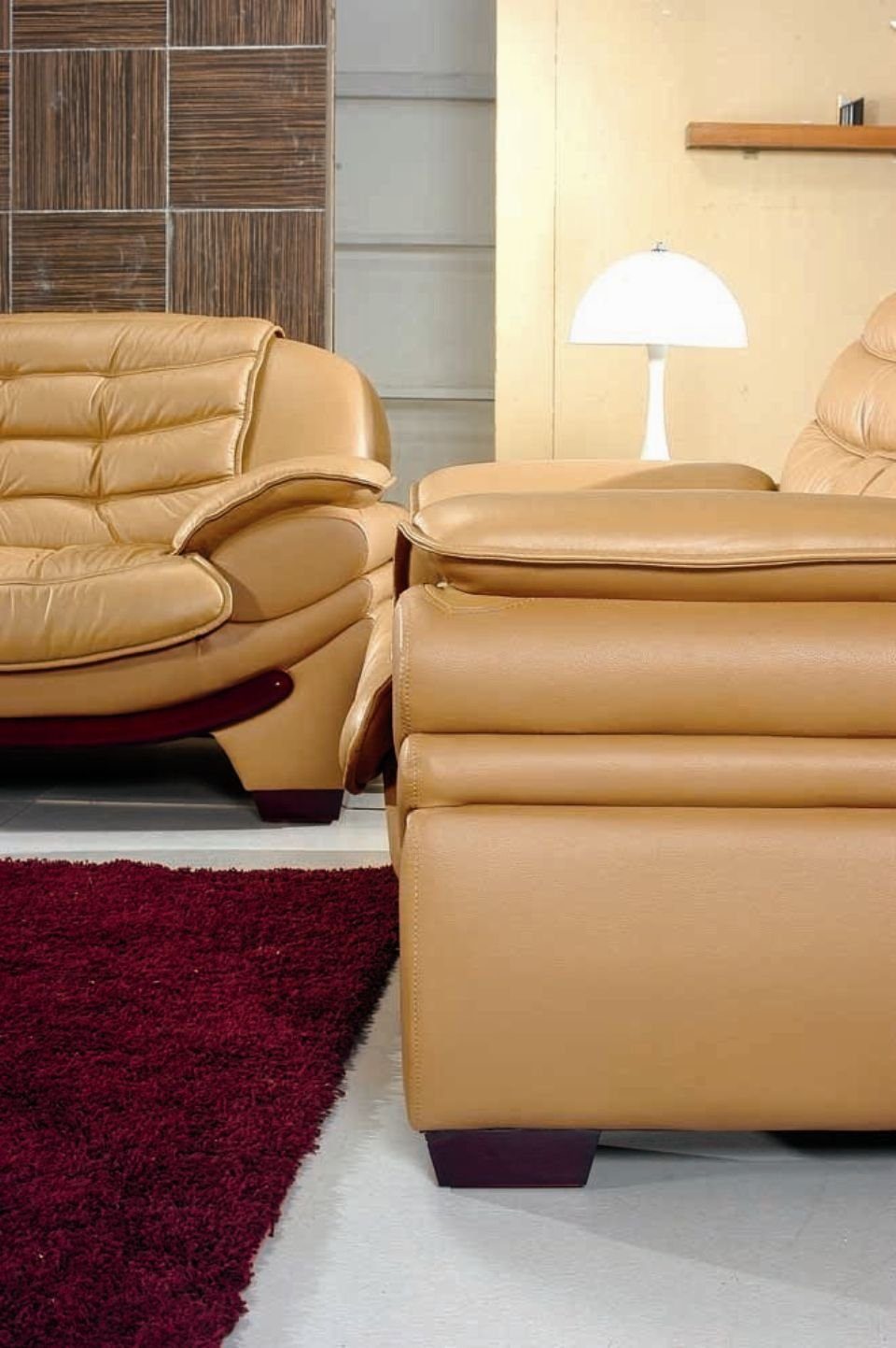 Polster Europe Sitz Made Leder Wohnzimmer JVmoebel Sofa 3+2+1 Couch Set, in Sofagarnitur