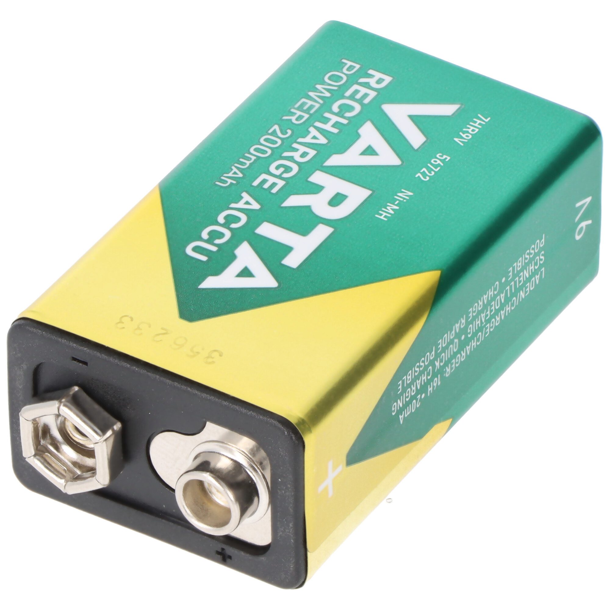 VARTA 9 Volt NiMH Akku Varta PowerReady2Use 200mAh 567122 Akku 200 mAh (9,0 V)
