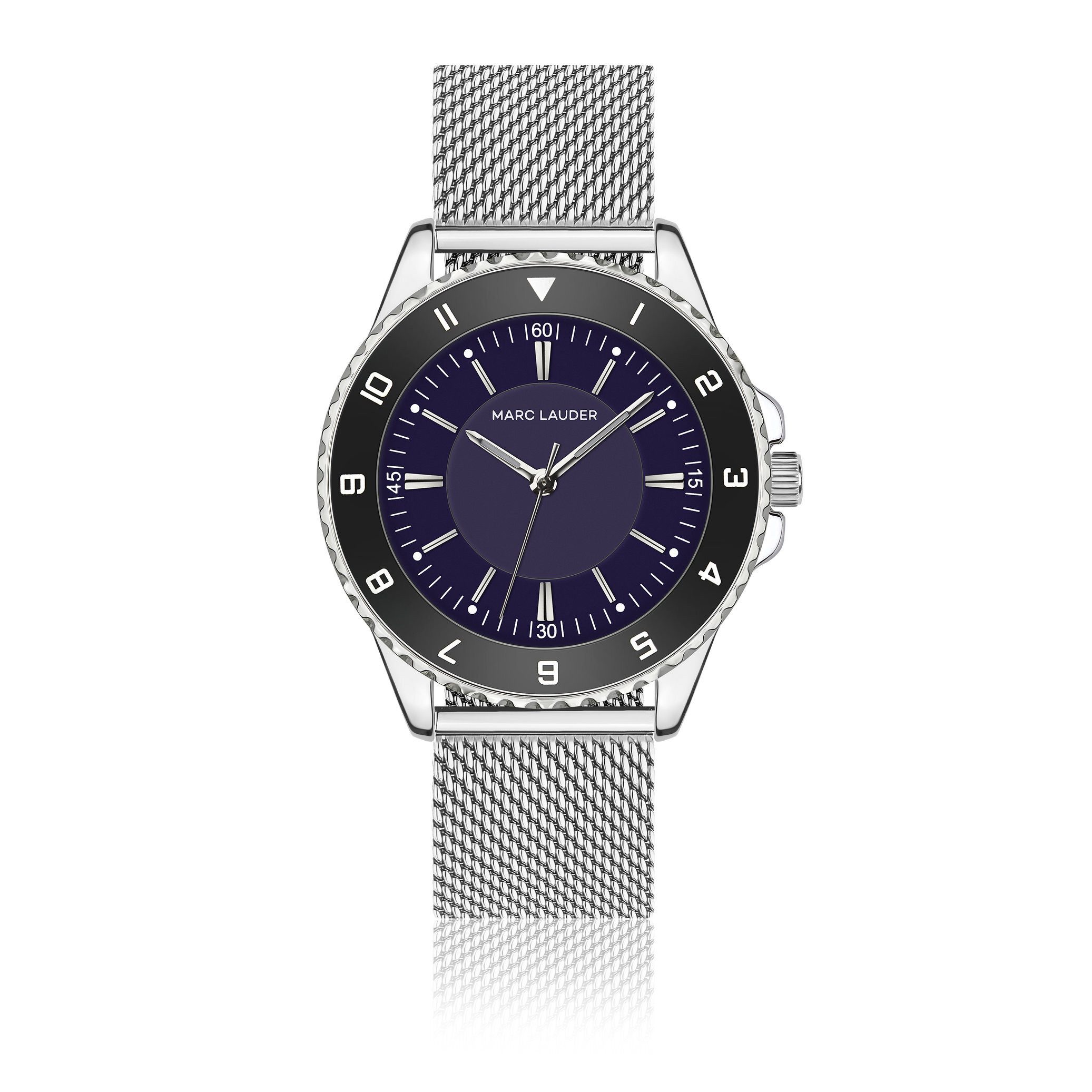 Quarzuhr MF3-B010S Bruges Silver Mesh