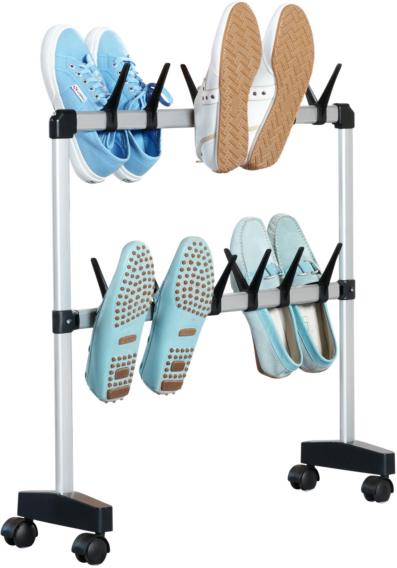 Ruco Schuhregal Nischen-Schuhwagen, Fahrbar, für bis zu 12 Paare, Made in G günstig online kaufen