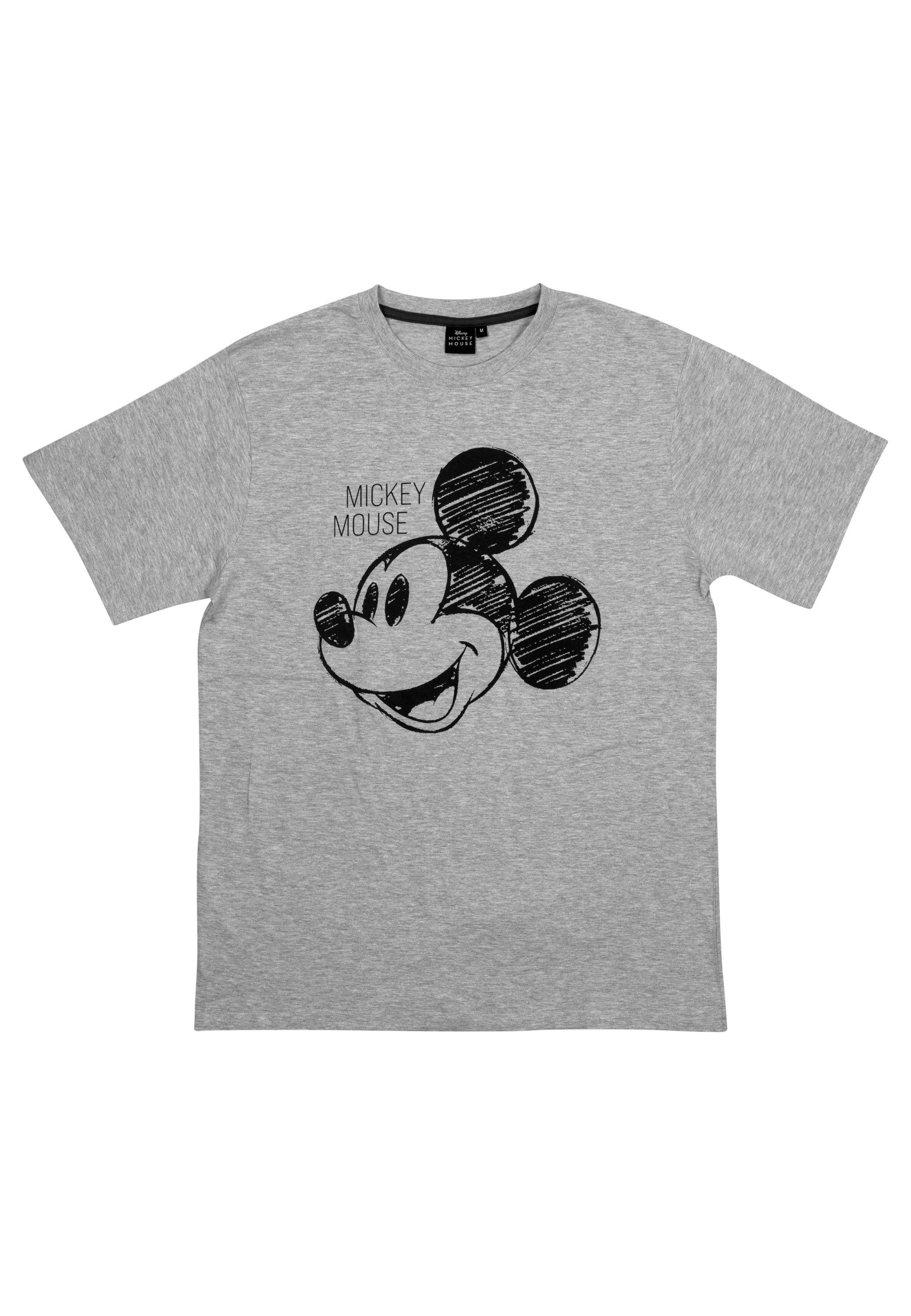 United Labels® Schlafanzug Disney Mickey Mouse Schlafanzug Pyjama Set Kurzarm Shorts Hose