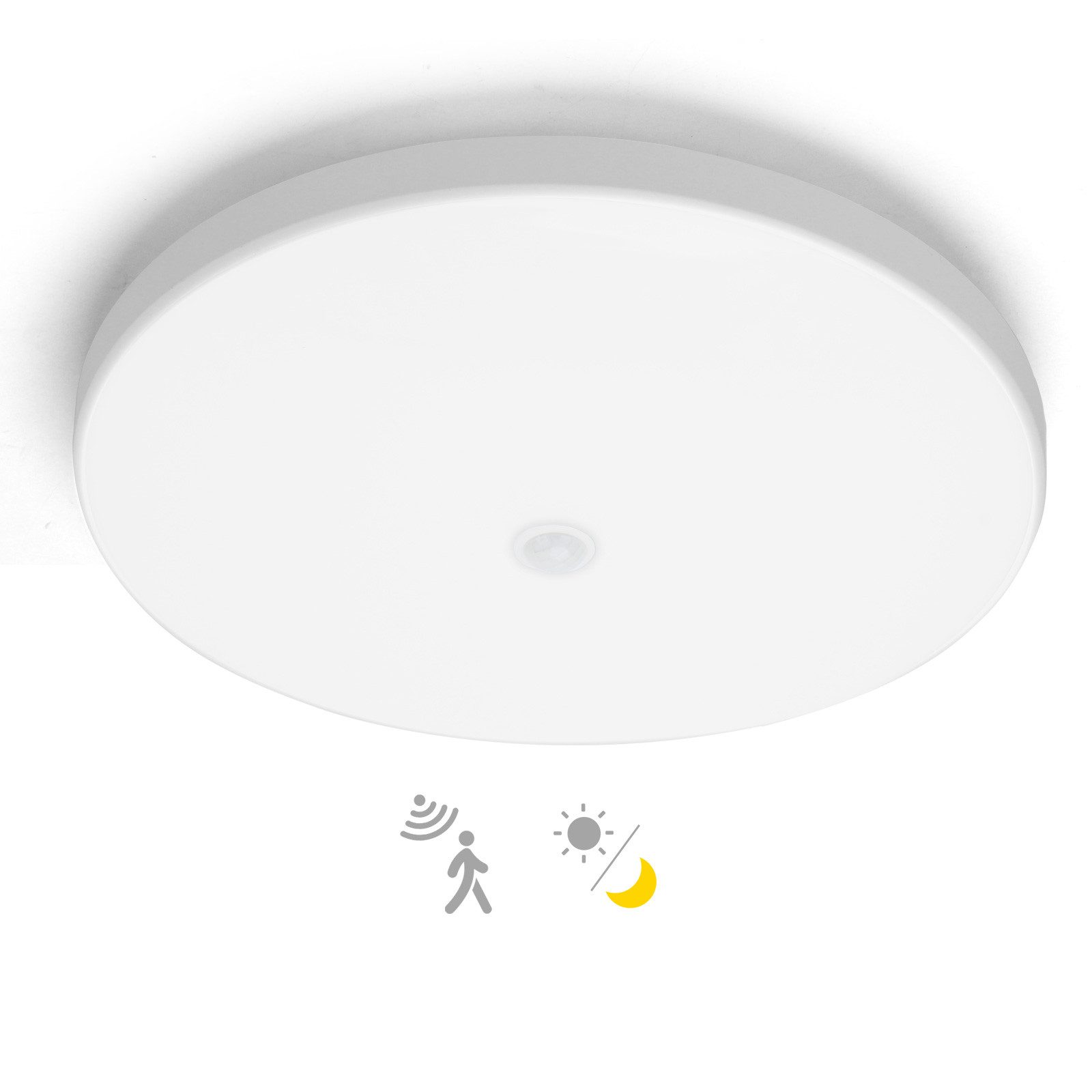 Great Jacob Deckenleuchte LED Deckenlampe mit Bewegungsmelder Innen, mit Dä günstig online kaufen