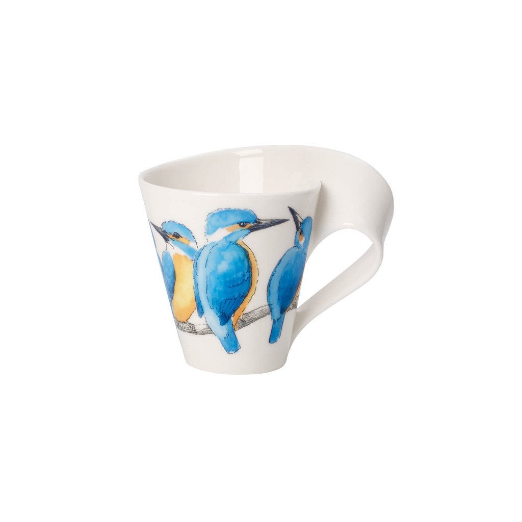 Villeroy & Boch Becher NewWave Caffè Becher mit Henkel 300 ml, 1-tlg., Porzellan