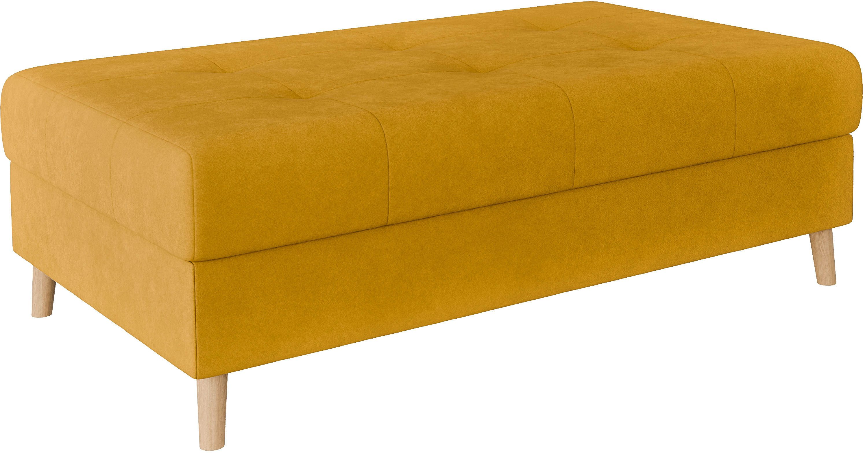 Home affaire Диван CHARRE XXL, Steppung im Sitzbereich, Maße: B/T/H: 118/73/40 cm, passend zur Serie CHARRE, auch in Cord und Bouclé