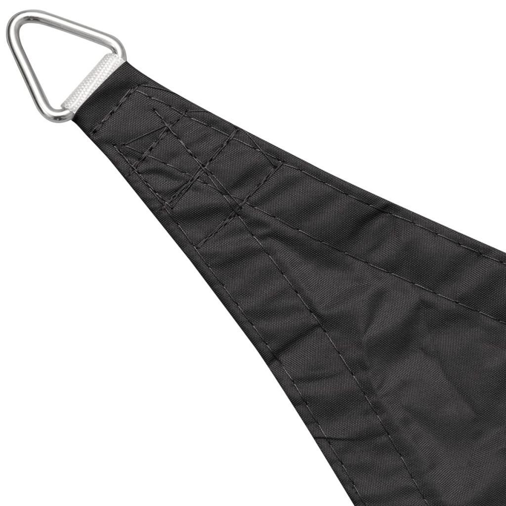 vidaXL Sonnensegel Sonnensegel Sonnenschutz Schattensegel Oxford Gewebe Dreieckig 3,6 x 3