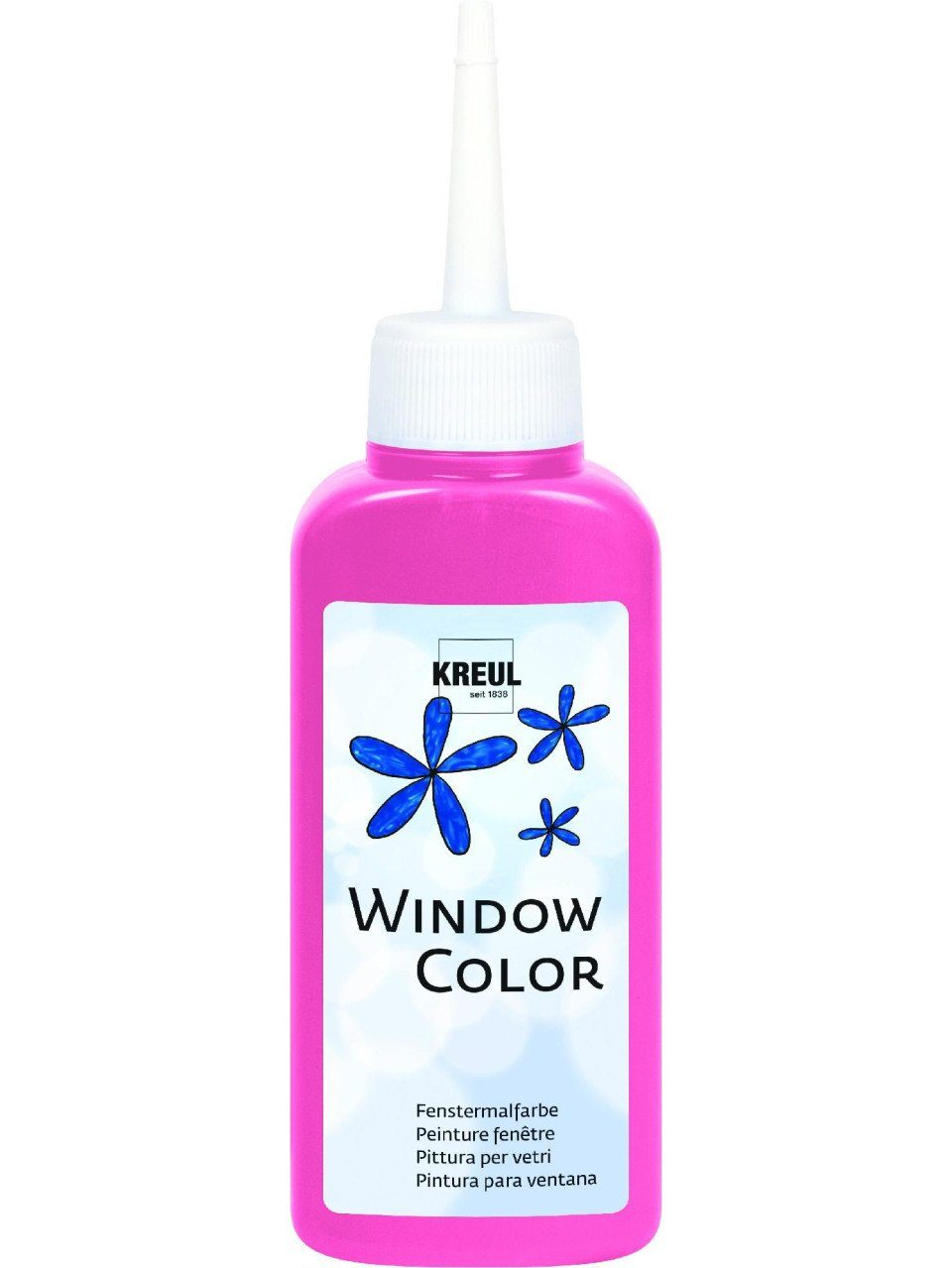 Bastelfarbe Kreul Window Color rosa 80 ml