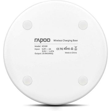 Rapoo XC100 Kabelloses Qi Ladepad Ladestation (Wireless Charger, kabellos, Induktionsladegerät, schnelladen)
