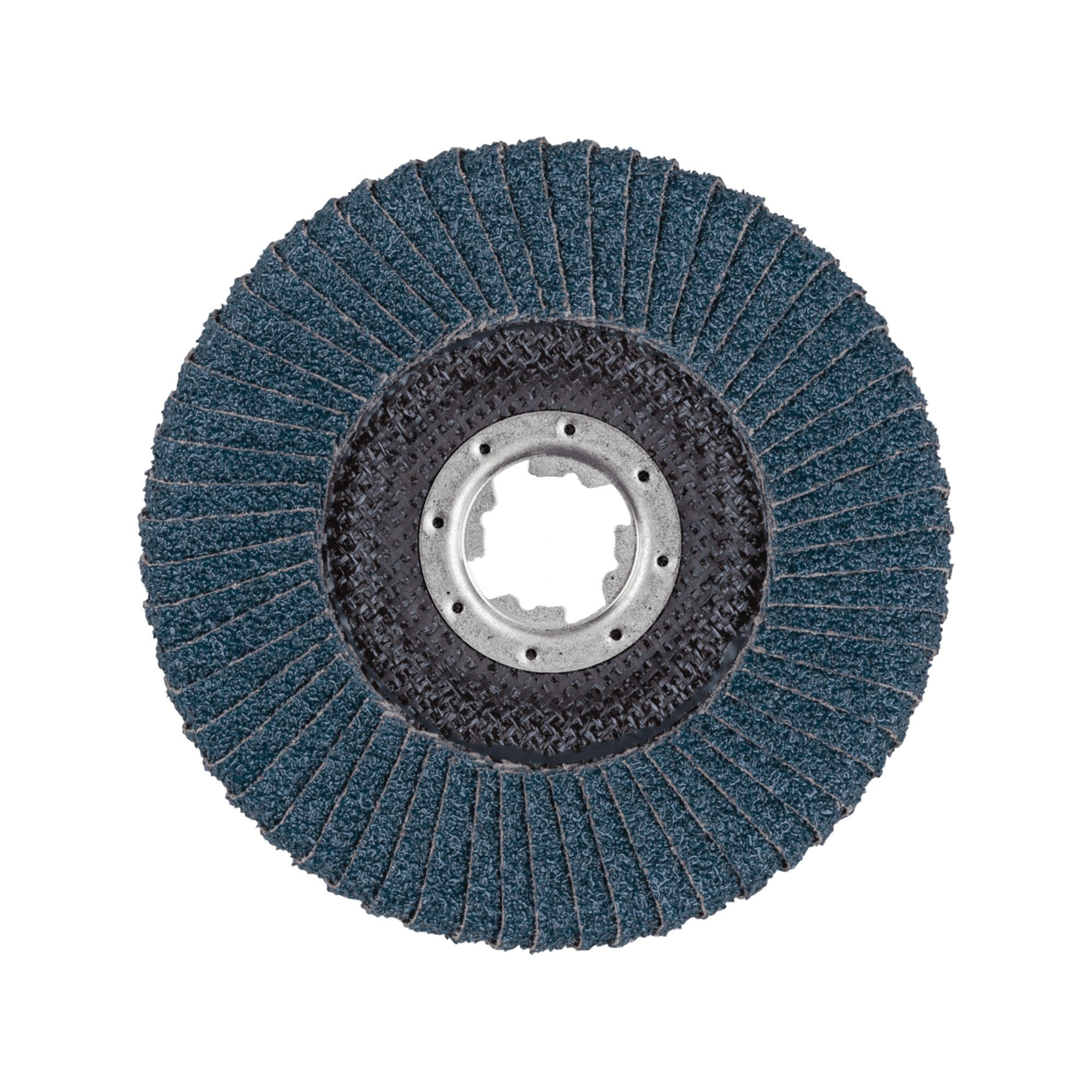 Pferd Schleifscheibe PFERD TOOLS POLIFAN CURVE Fächerscheibe PFR 125 mm X-LOCK Breite M Z40