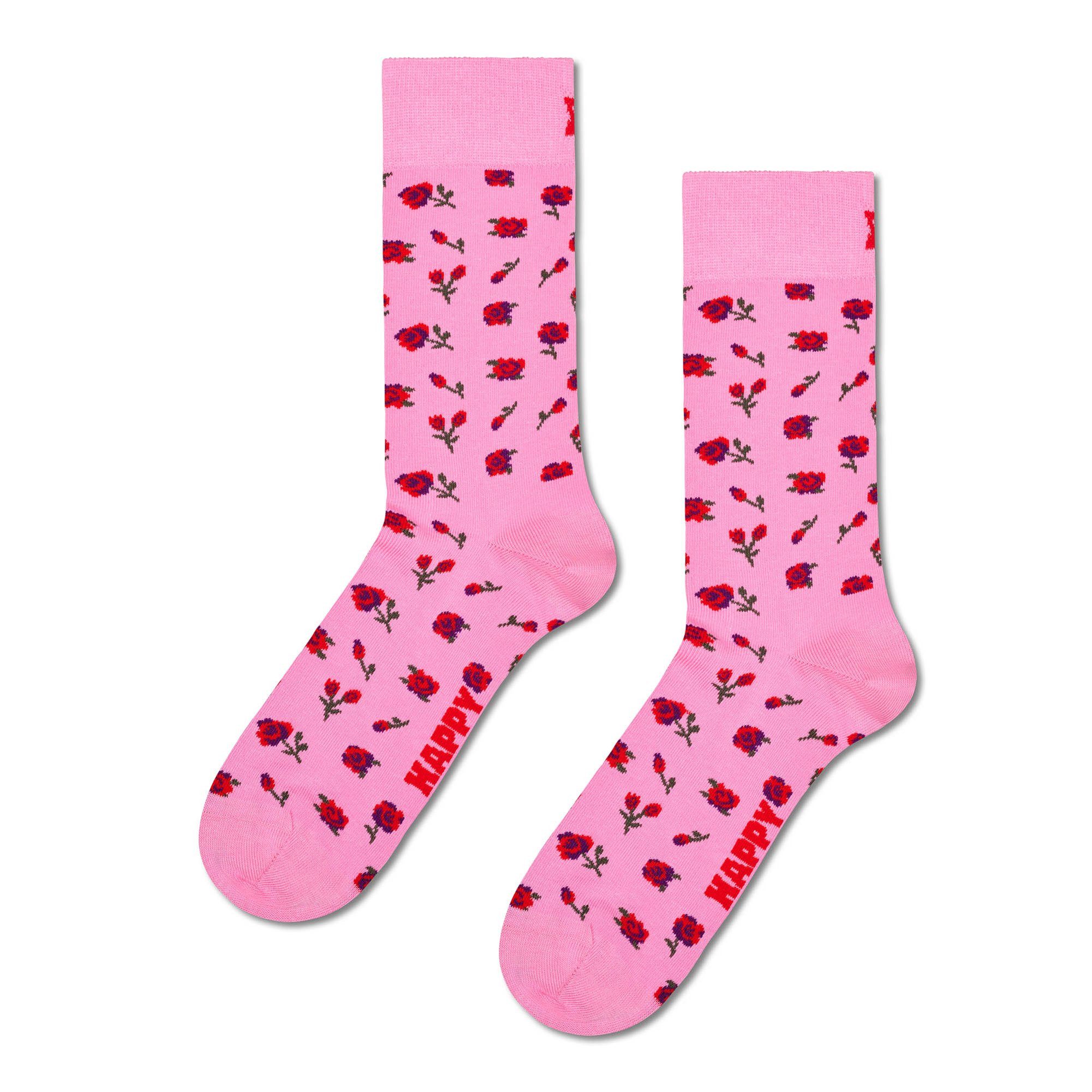 Happy Socks Kurzsocken Damen Socken 3er Pack Baumwolle (Packung, 3er Pack)