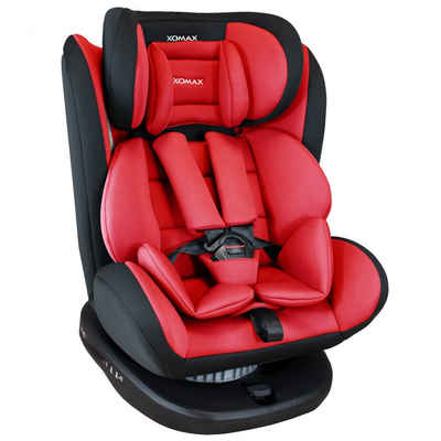 XOMAX Autokindersitz Amelia, bis: 11, bis: 36 kg, (Amelia), mit 360° Drehfunktion, Isofix Gruppe 0/1/2/3 5-Punkt-Gurt ECE R44/04