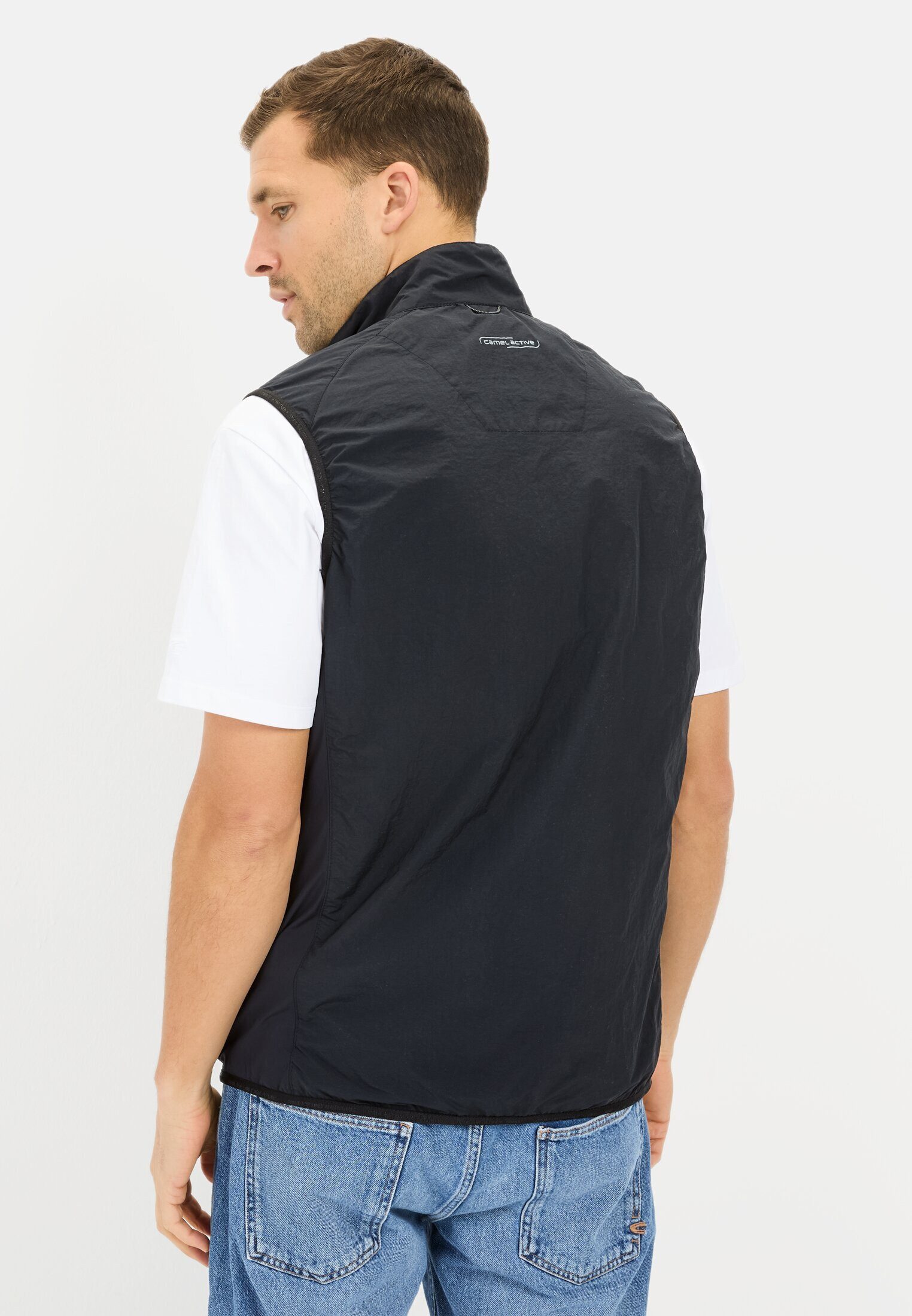 camel active Funktionsweste mit Stehkragen ärmellos Stehkragen Weste_Outdoo günstig online kaufen