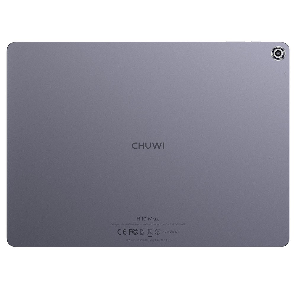 CHUWI Hi10 Max Notebook (Intel, UHD Graphics, 12 GB, 512 GB SSD, USB-C+Micro HDMI 4K Dual Screen Display, WiFi6, 8MP+5MP Kamera)