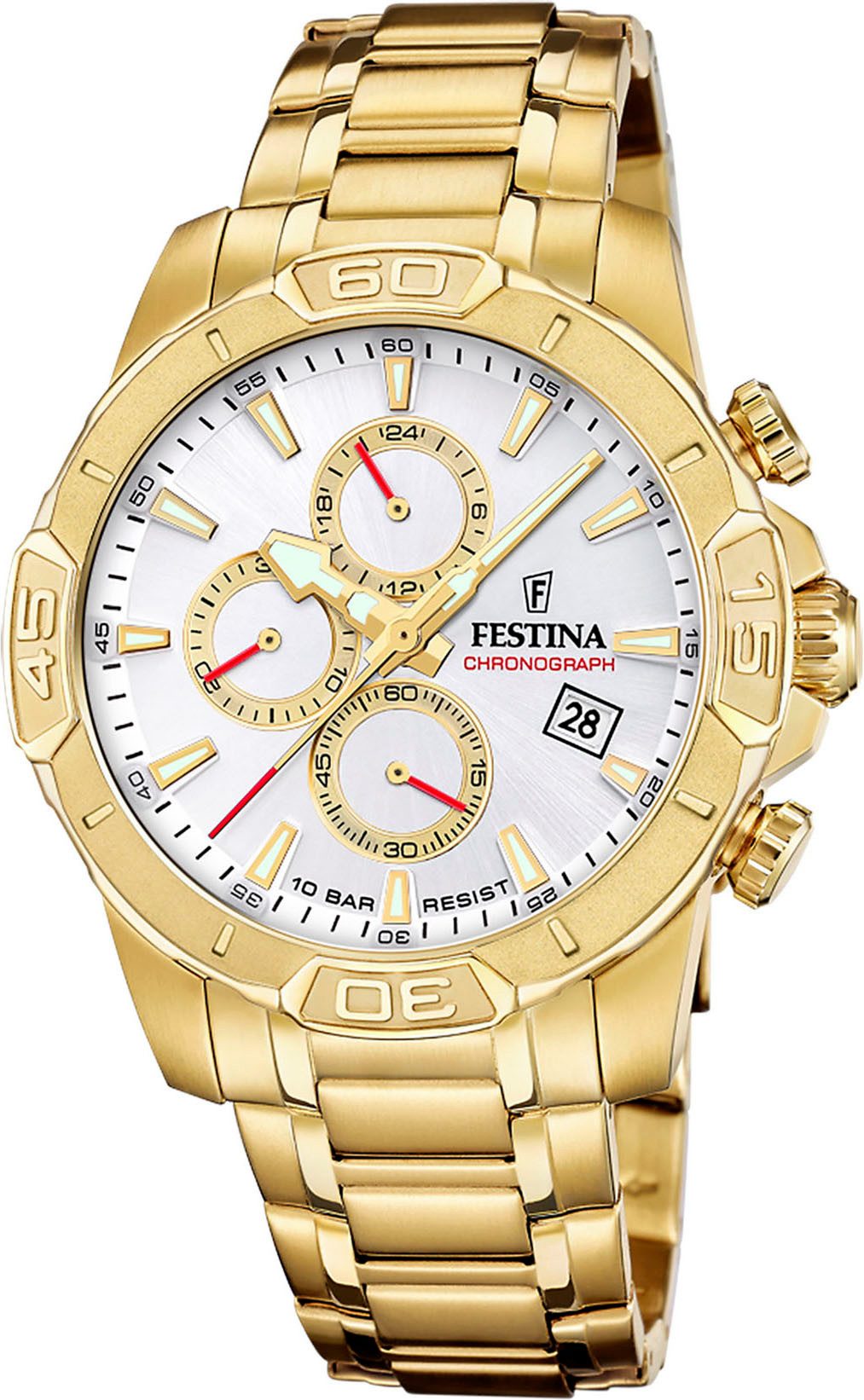 Festina Chronograph Timeless Chronograph F20705/1, Quarzuhr, günstig online kaufen