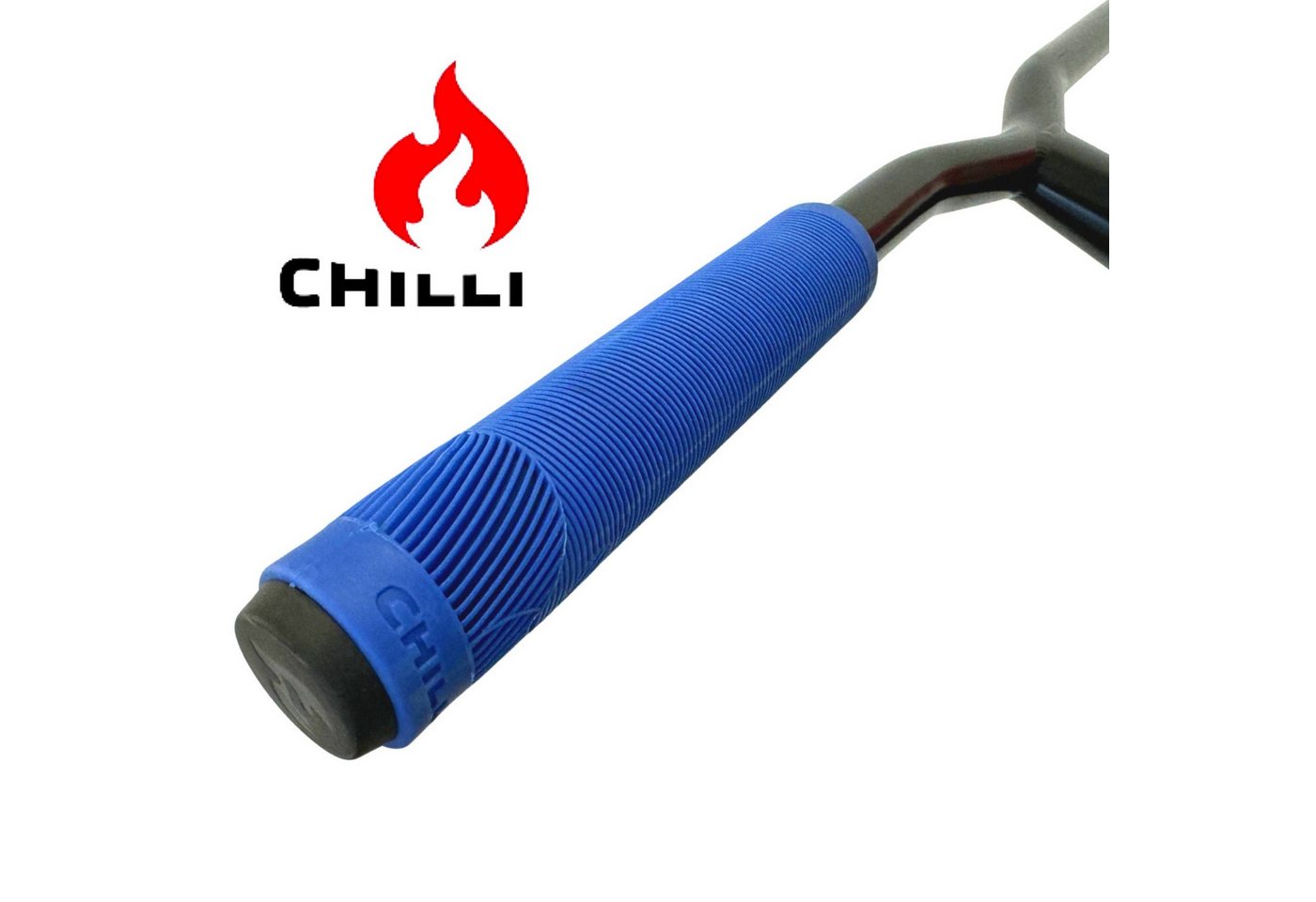 Thumbnail - Chilli Pro Scooter Stuntscooter Chilli Stunt-Scooter / BMX / Dirt Fahrrad Soft Griffe XL Barends blau