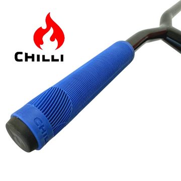 Chilli Stuntscooter Chilli Stunt-Scooter / BMX / Dirt Fahrrad Soft Griffe XL Barends blau