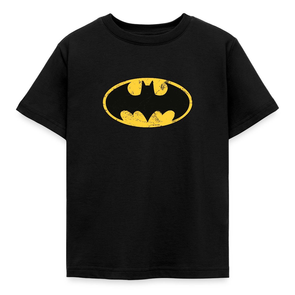 T-Shirt DC Comics Batman Logo Used Look Karneval Kinder T-Shirt