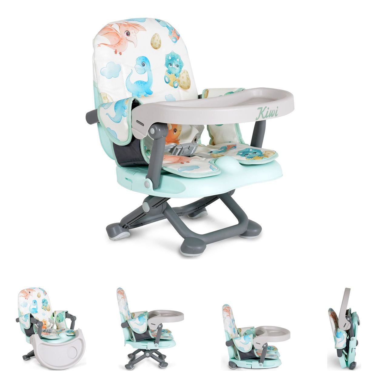 Moni Stuhl Kinderstuhl Kiwi, Kinder Stuhl-, Sitzerhöhung, Boostersitz, Tisch, klappbar