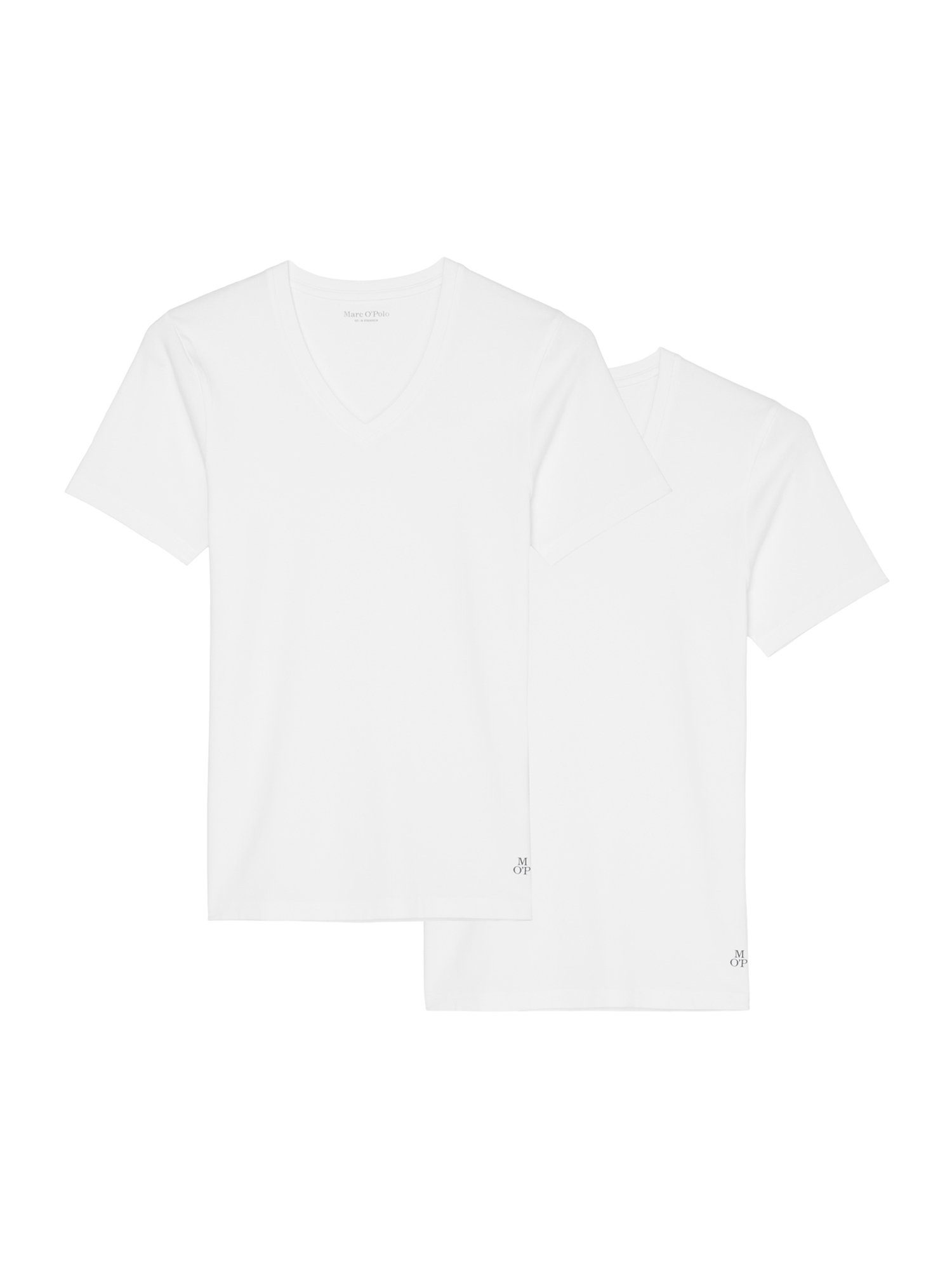 Marc O'Polo V-Shirt Essentials (2-tlg) t-shirt v-ausschnitt v-neck günstig online kaufen