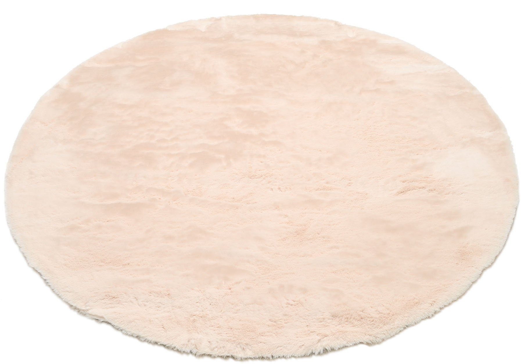 OCI DIE TEPPICHMARKE Hochflor-Teppich NINI SOFT, rund, Höhe: 35 mm, Fellteppich, Hochflor, weich, alle Räume