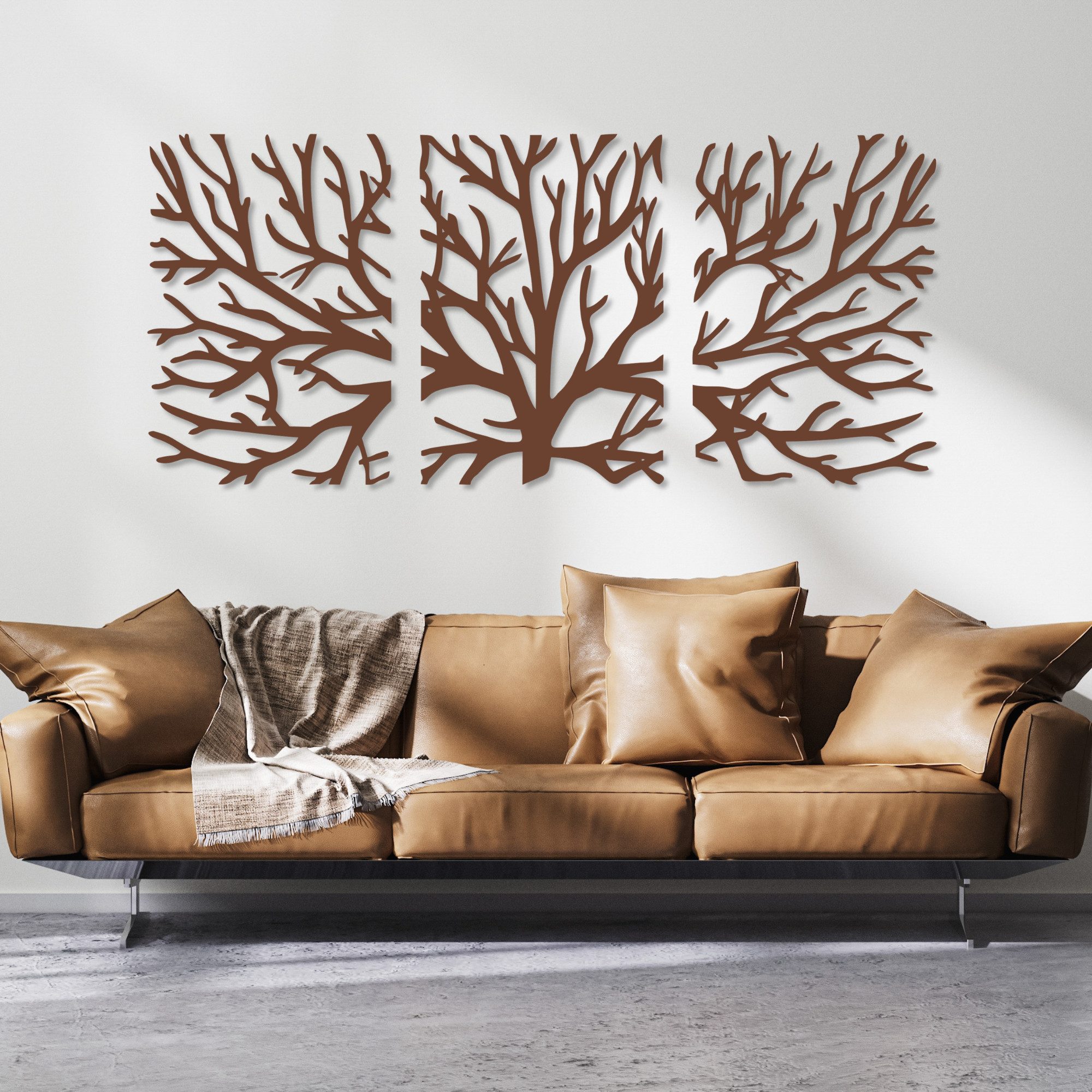 EYOKA Wanddekoobjekt 3D Wandbild aus Holz günstig online kaufen