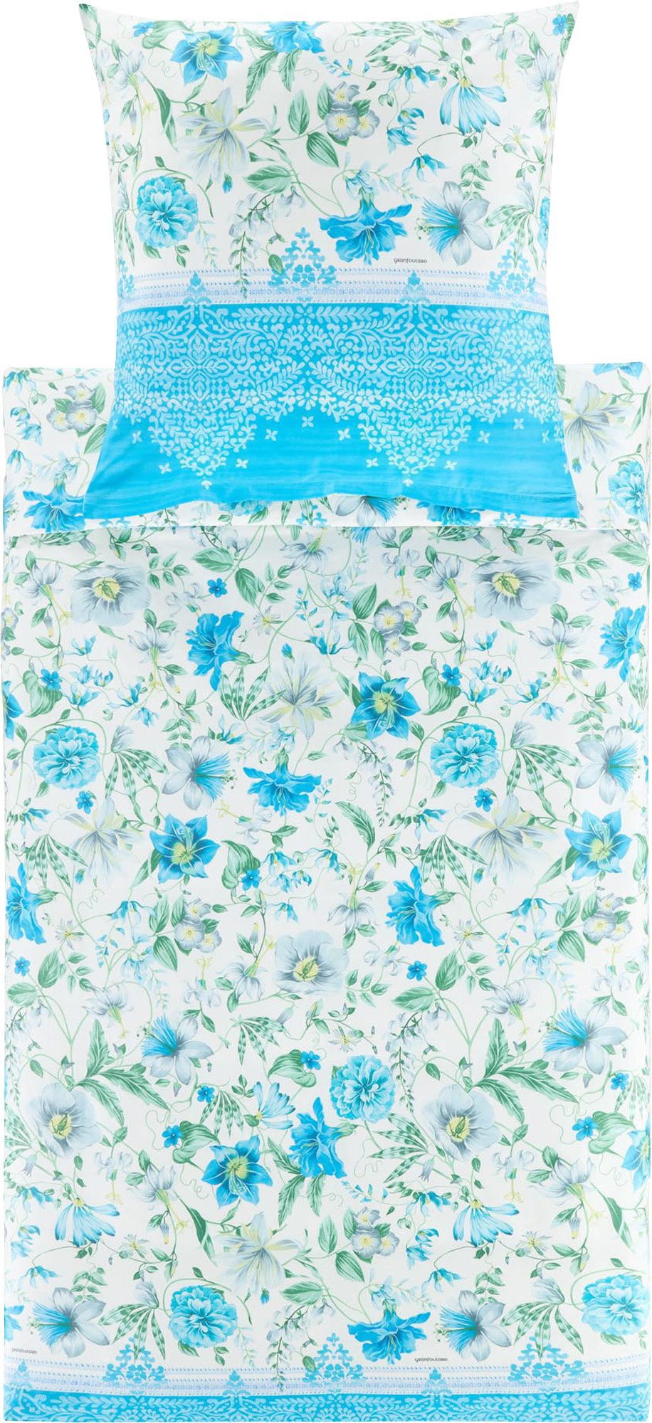 Bassetti Bettwäsche Bettwäsche "Casablanca", Mako-Satin, Blumen günstig online kaufen