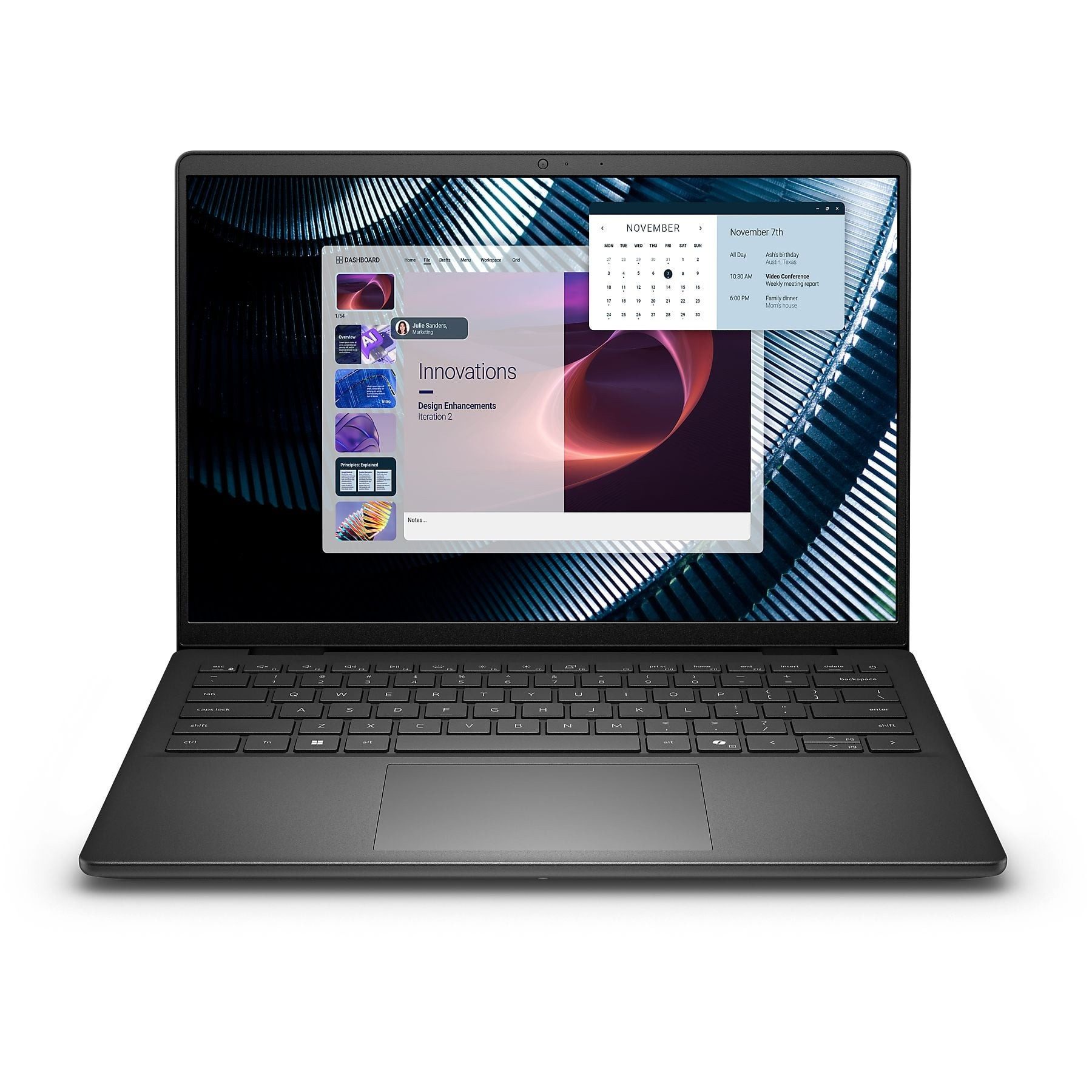 Dell Pro 14 Essential Laptop Core 7 150U 16GB 1TB SSD WUXGA Business-Notebook (35,6 cm/14 Zoll, Intel Core 7 150U, Intel Graphics, 16 GB, 1000 GB SSD, HD-Kamera, 2x USB Type-A, USB Type-C, HDMI 1.4, Wi-Fi 6)