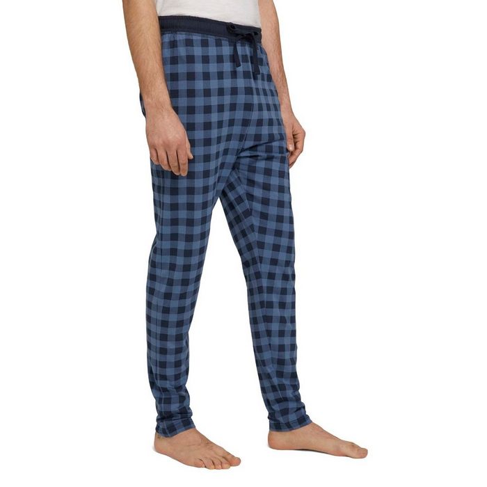 TOM TAILOR Pyjama (nur Hose 1 tlg) Tom Tailor Herren Pyjamahose Schlafhose Sofahose mit seitlichen Taschen (1 Stück)