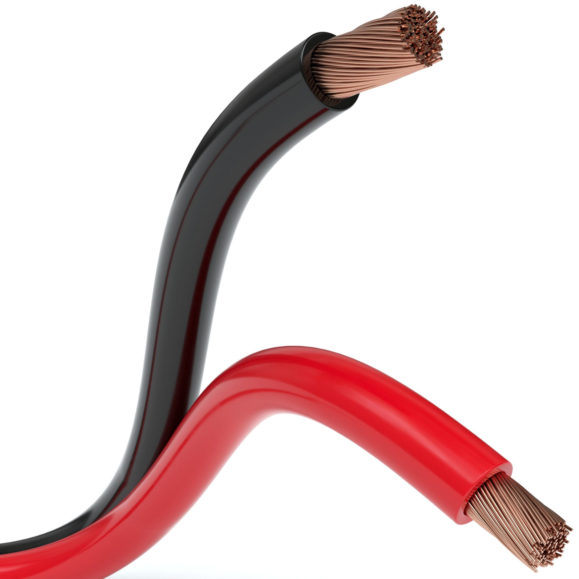 JAMEGA Lautsprecherkabel Boxenkabel Boxen Lautsprecher Hifi Audio Kabel Auto Audio-Kabel, (1000 cm) von JAMEGA