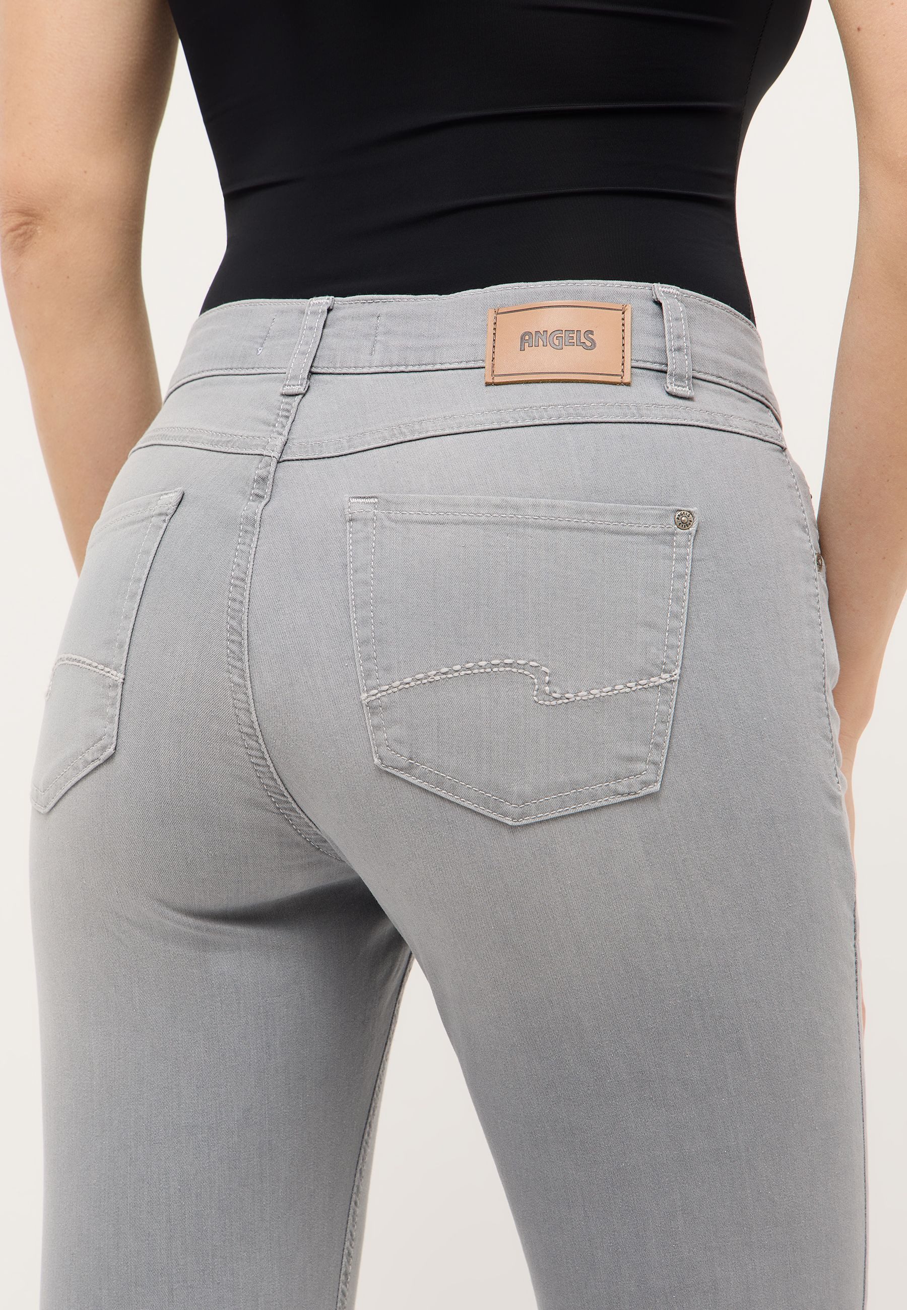 ANGELS Straight-Jeans CICI in Slim Fit-Passform – Bild 4 von 5