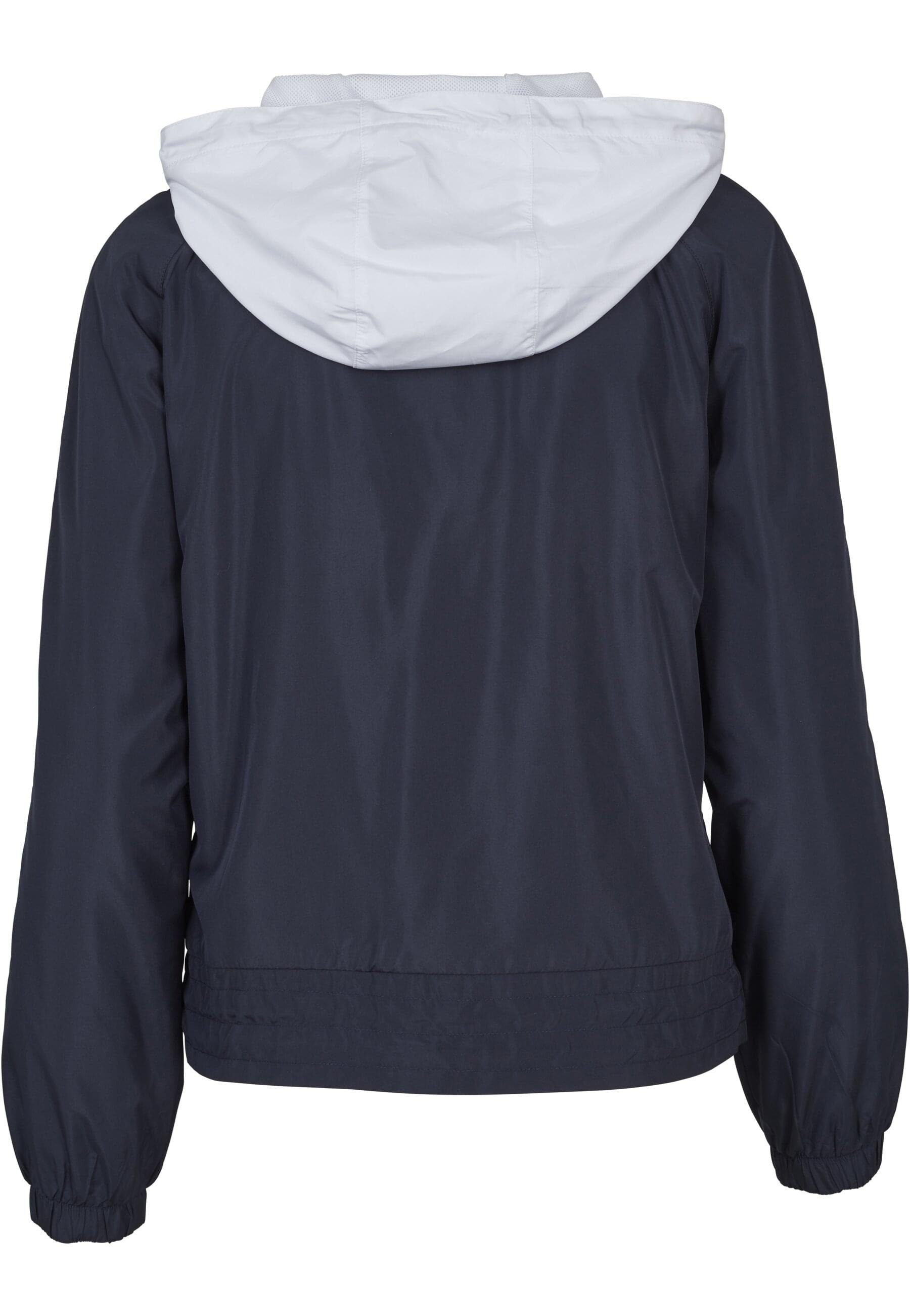 Windbreaker Ladies (1-St) Damen navy/white/firered Sommerjacke 3-Tone CLASSICS URBAN