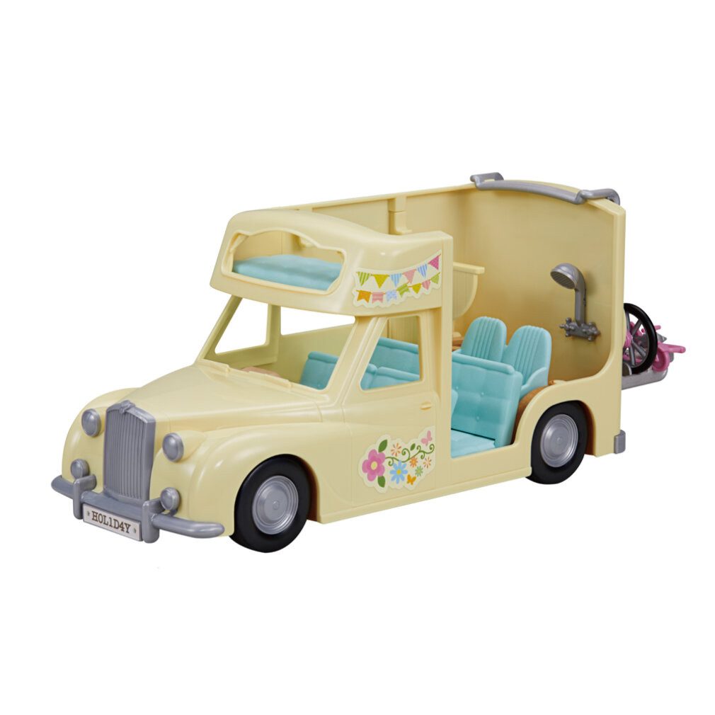 Sylvanian Families Autorennbahn 5454 Wohnmobil - Puppenhaus Auto Spielset