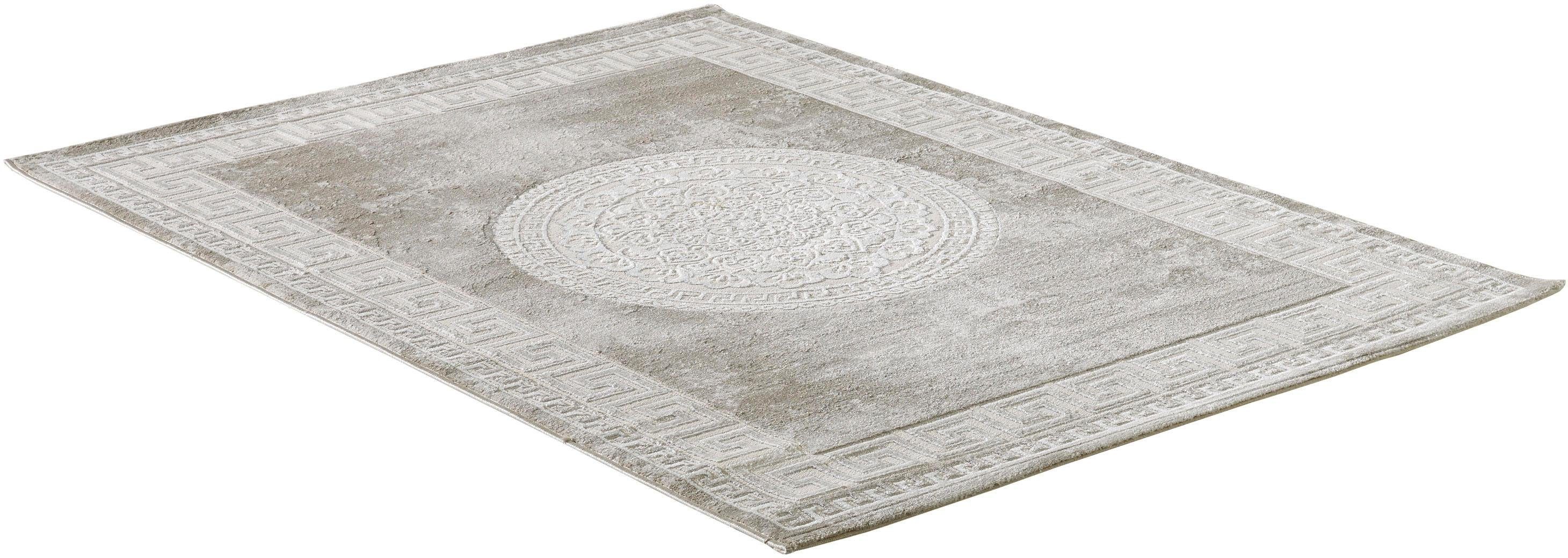 Sanat Teppich Harmony 3212, auch als Läufer, rechteckig, Höhe: 12 mm, Wohnzimmer, Kurzflor, modern, Orient Optik, Schlafzimmer