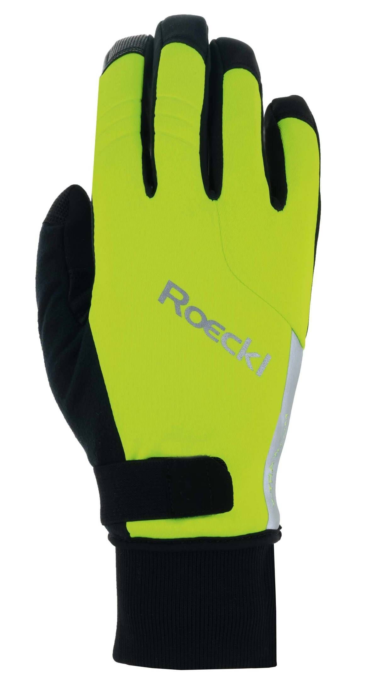 Roeckl SPORTS Fahrradhandschuhe Herren Radhandschuhe VILLACH 2 2100 black / fluo yellow